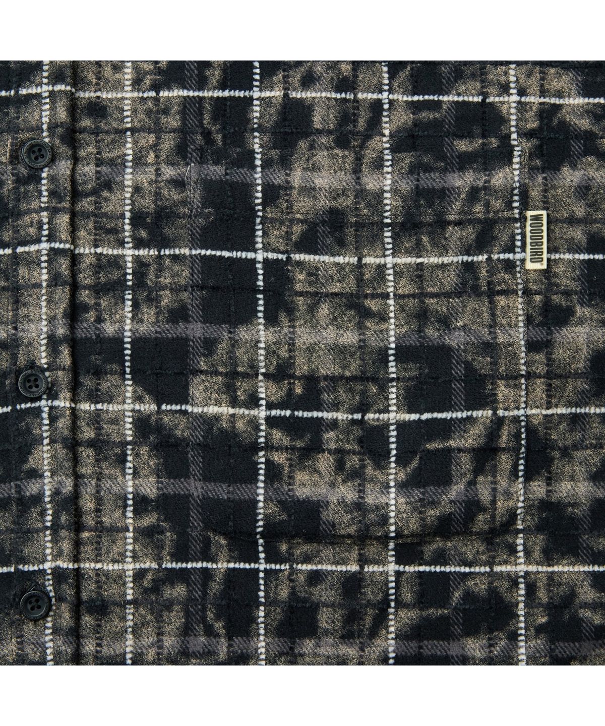 시리즈(SERIES) WOODBIRD WBJong Wash Check Shirt SOSFW26101BKX