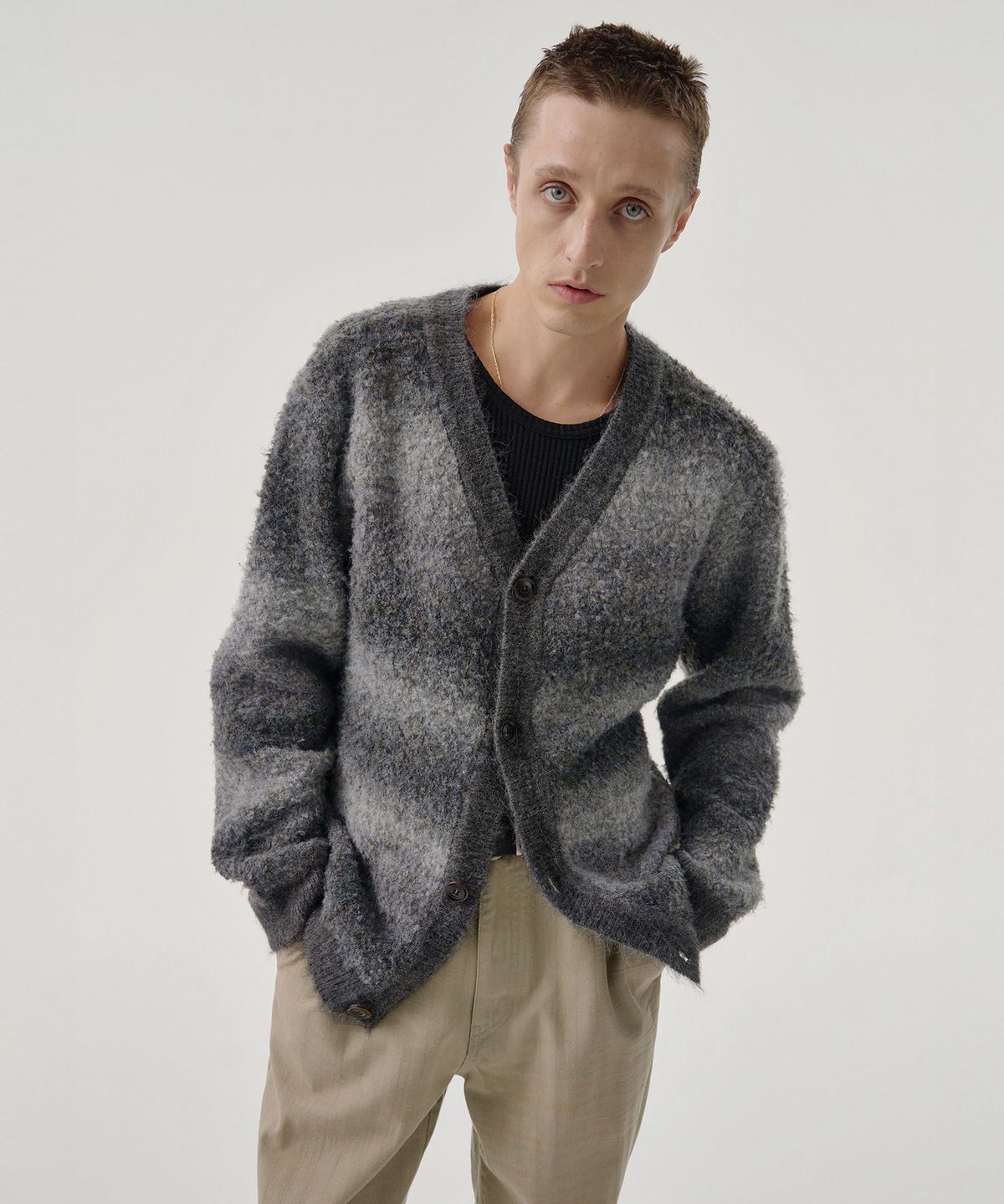 엠엠아이씨(MMIC) TOLEDO CARDIGAN (GRAY)