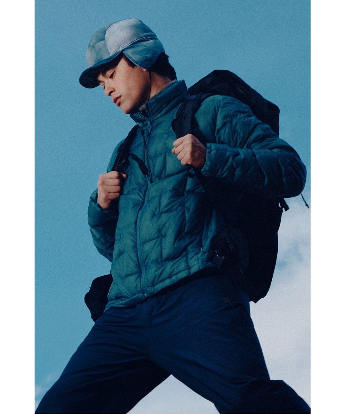 코오롱스포츠(KOLON SPORT) 남성 에그라이트 스탠드넥 경량 다운 재킷 JWJDW26295BOC