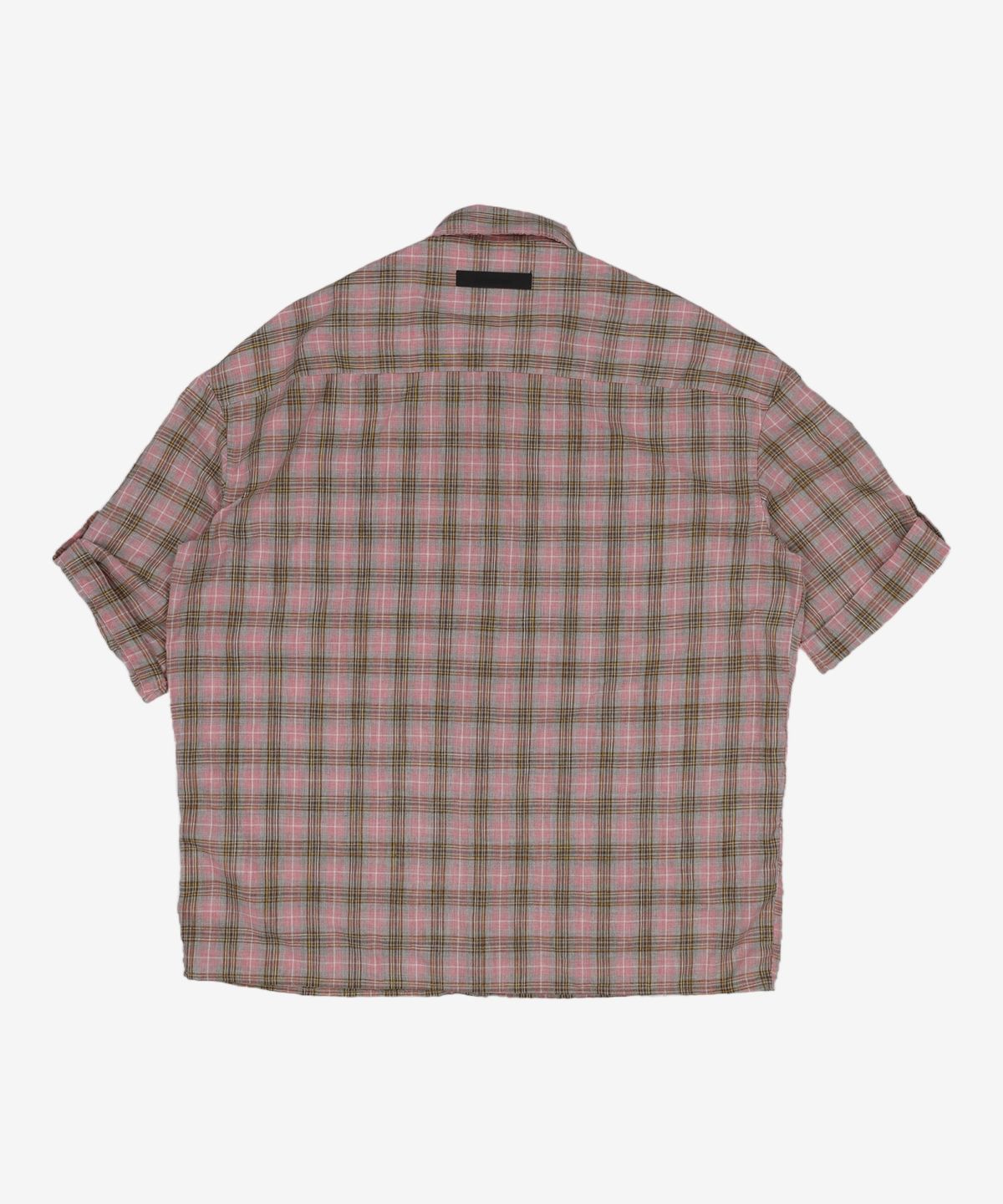 어반드레스(AVANDRESS) Slen Check Overfit Rollup Shirt - 2COL M