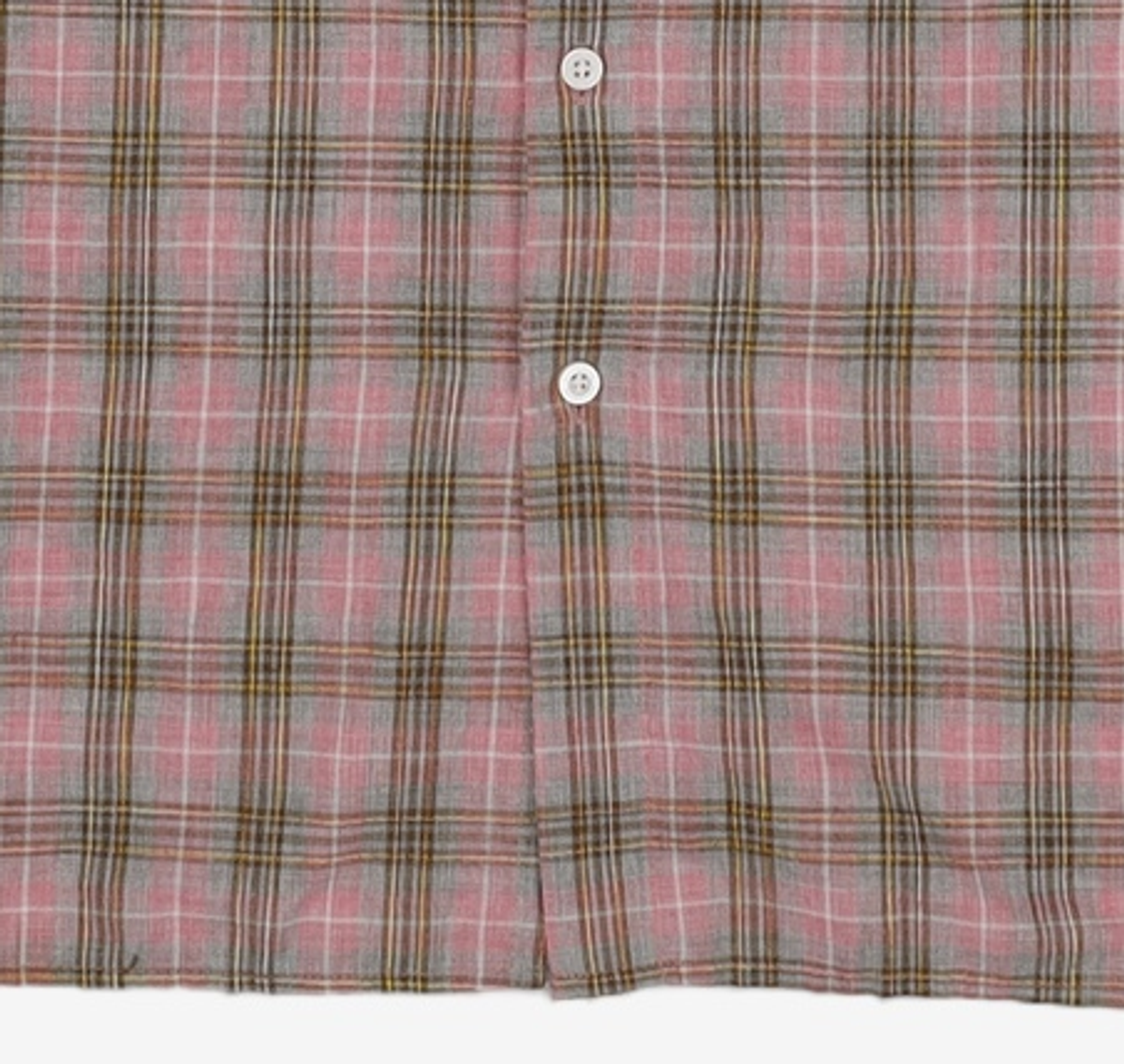 어반드레스(AVANDRESS) Slen Check Overfit Rollup Shirt - 2COL M