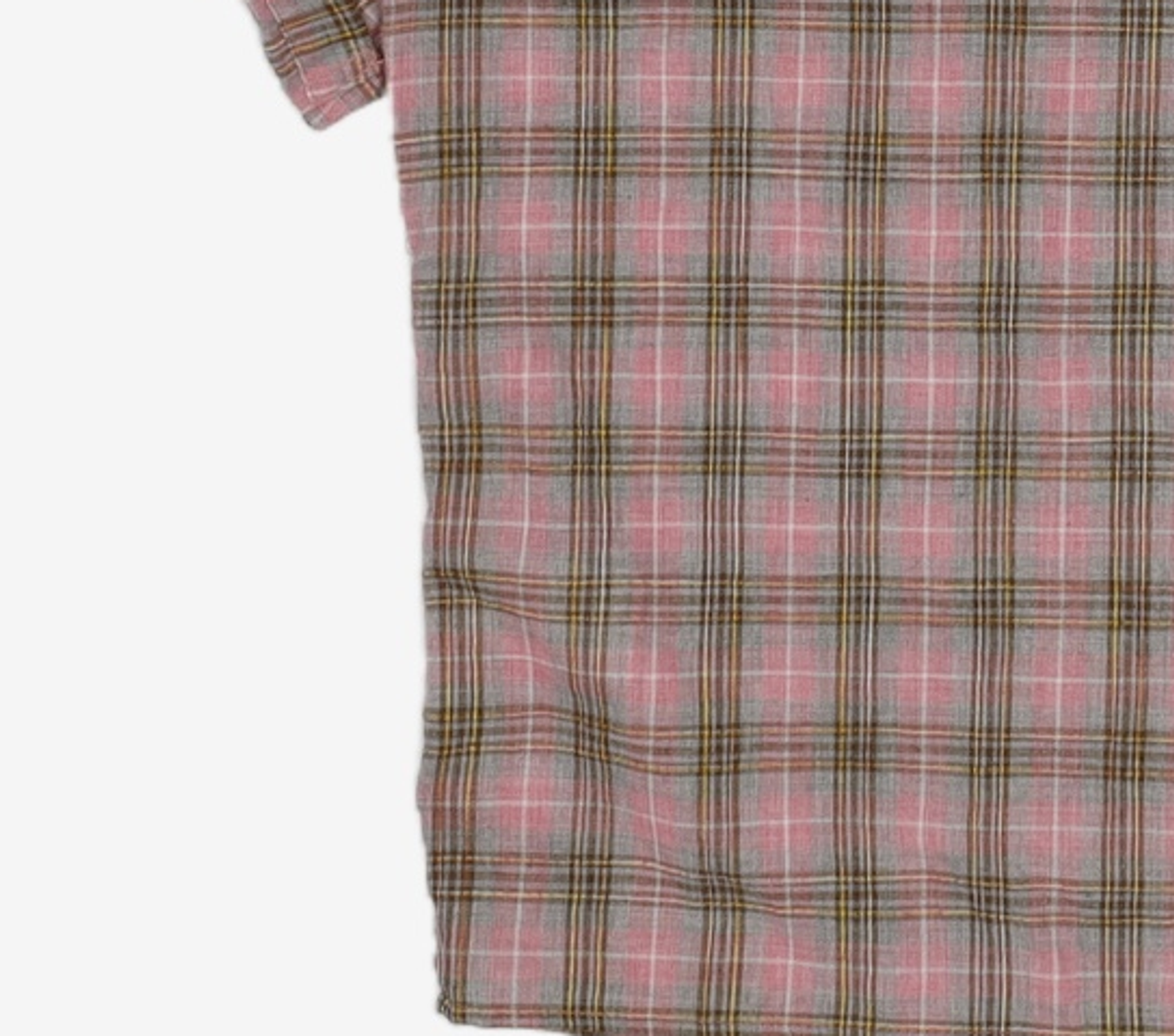 어반드레스(AVANDRESS) Slen Check Overfit Rollup Shirt - 2COL M