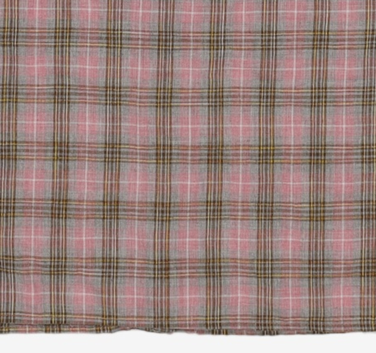 어반드레스(AVANDRESS) Slen Check Overfit Rollup Shirt - 2COL M