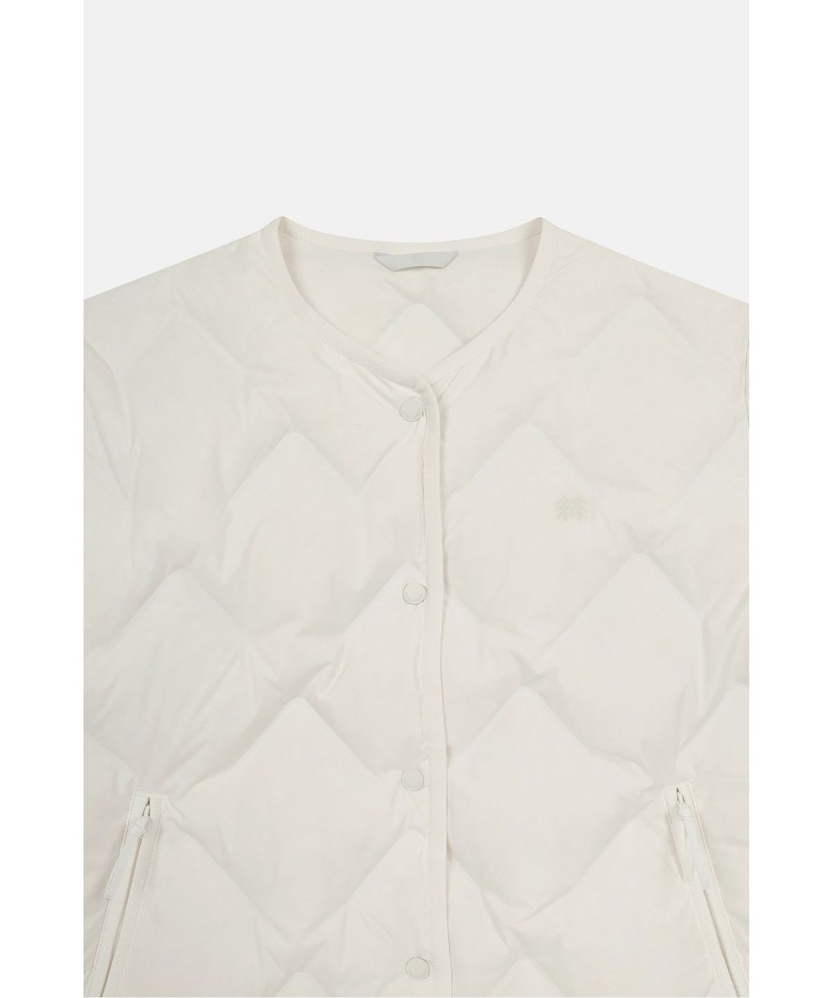 코오롱스포츠(KOLON SPORT) 여성 솟솟 숏 넥리스 경량 다운 재킷 TVJDW26502CRE