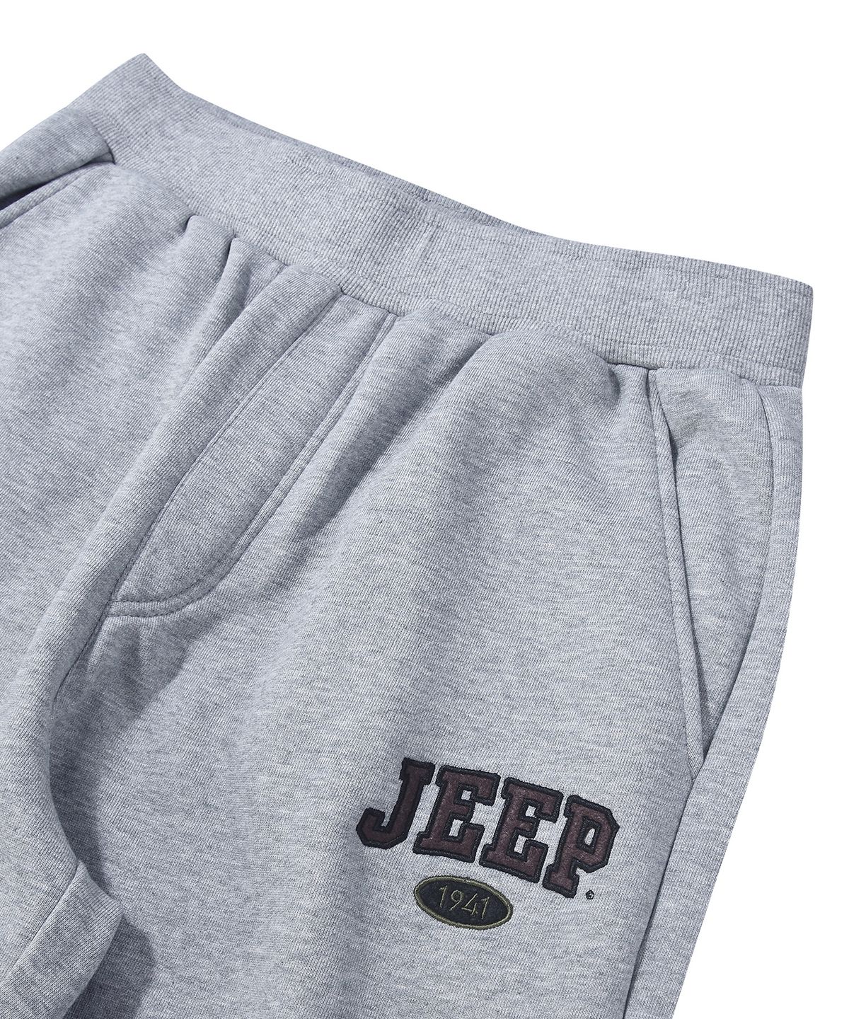 지프(JEEP) 스몰 IVY 로고 스웻 팬츠 (JR5TSU936MG)
