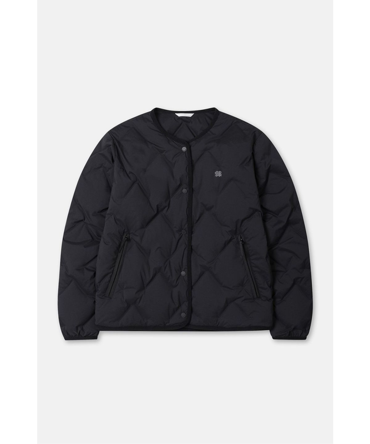 코오롱스포츠(KOLON SPORT) 여성 솟솟 숏 넥리스 경량 다운 재킷 TVJDW26502BLK