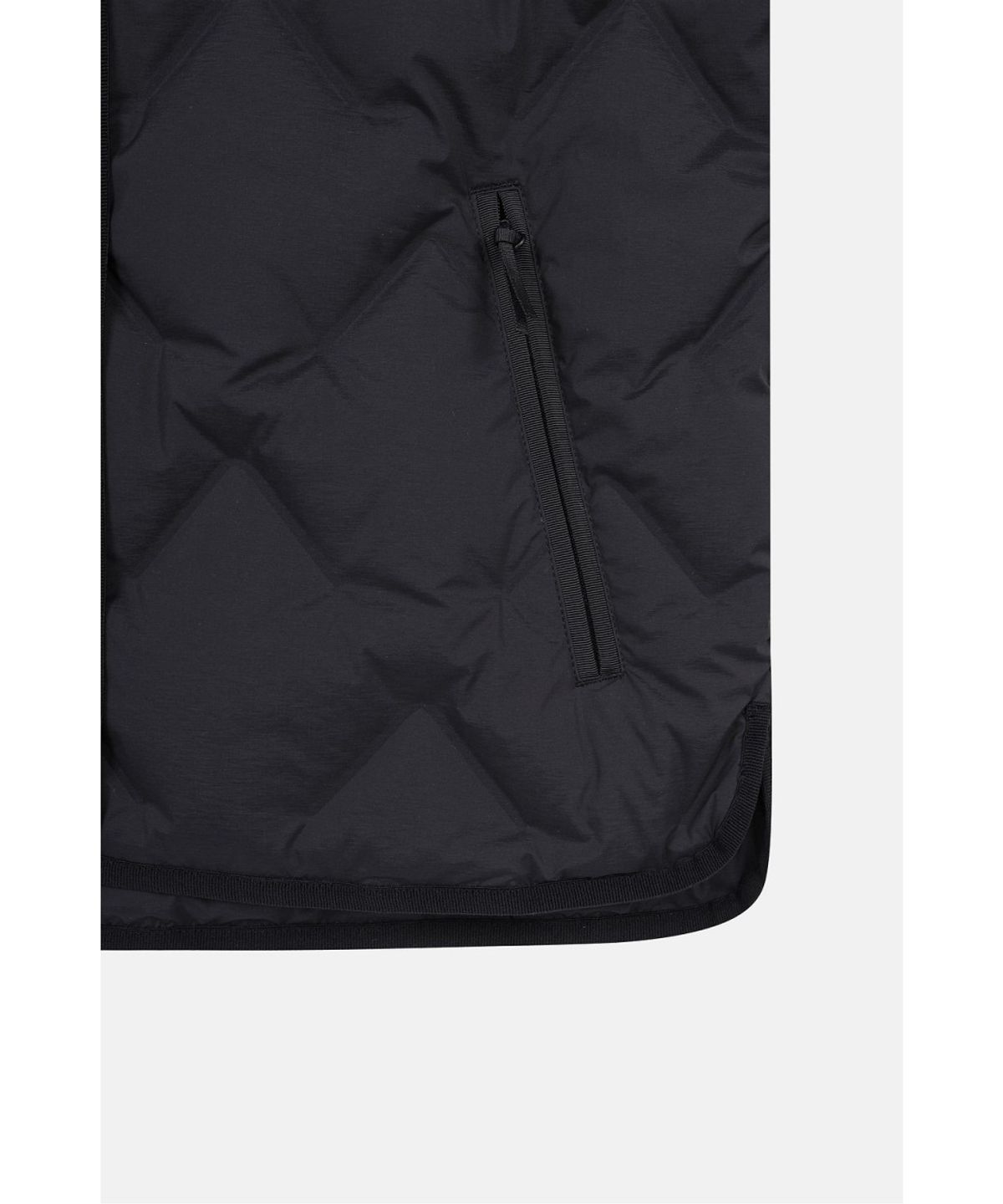 코오롱스포츠(KOLON SPORT) 여성 솟솟 숏 넥리스 경량 다운 재킷 TVJDW26502BLK