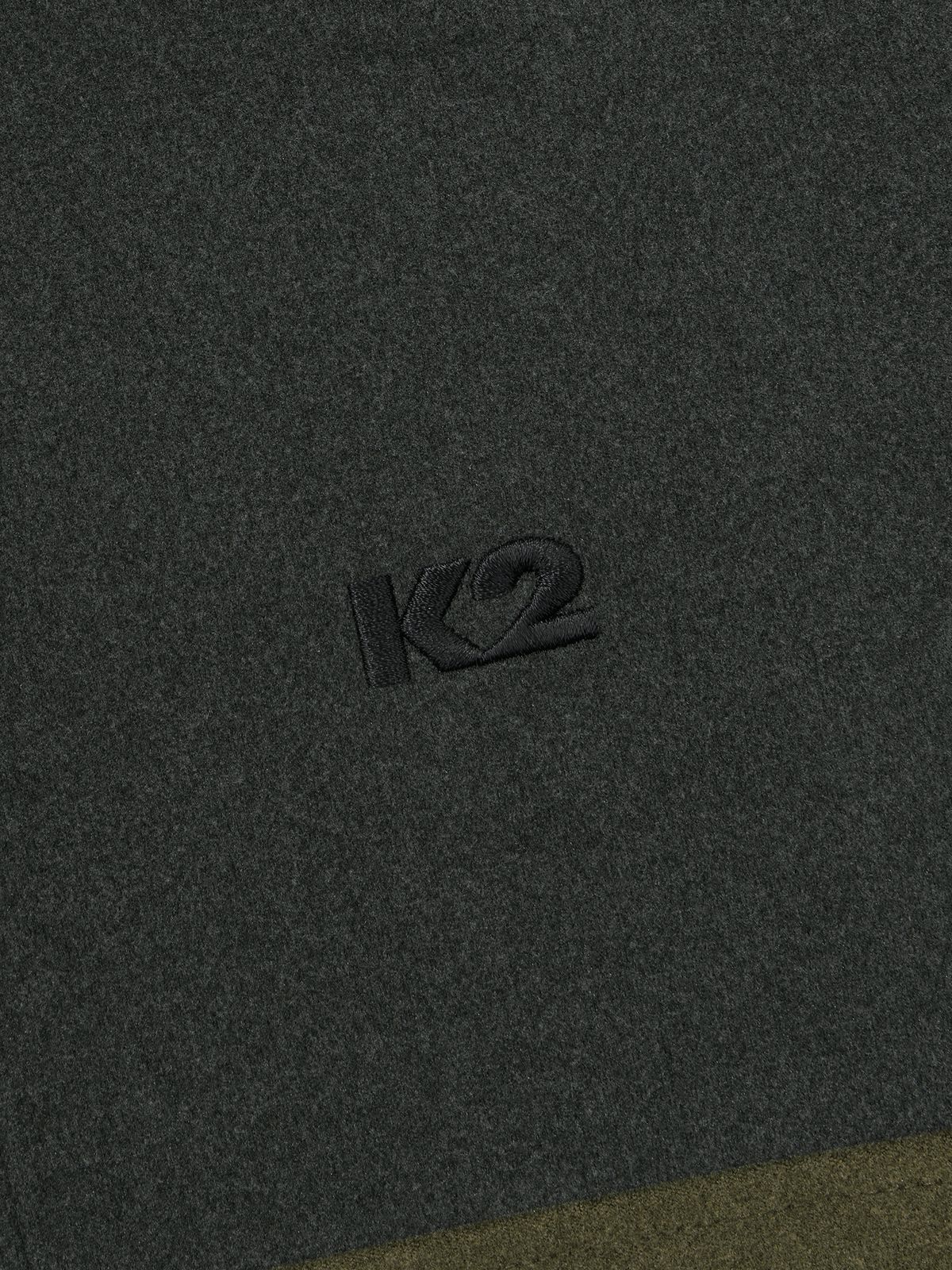 케이투(K2) BOOST_기모 배색 긴팔 집업_Dark Olive