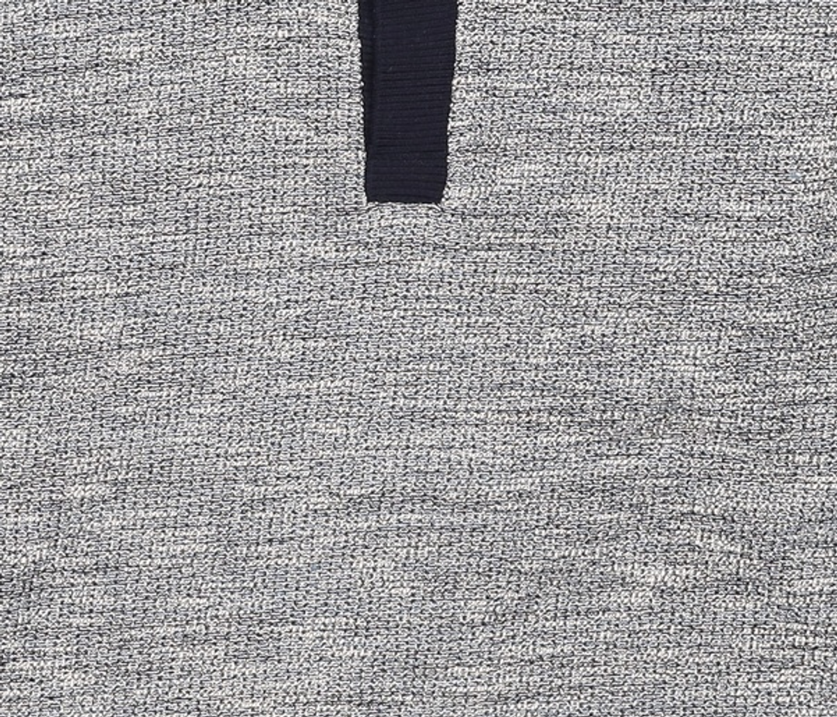 메종미네드(MAISON MINED) MIXED BOUCLE COLLAR KNIT LONG SLEEVE BLUE S