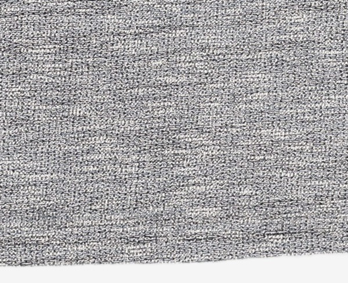 메종미네드(MAISON MINED) MIXED BOUCLE COLLAR KNIT LONG SLEEVE BLUE S
