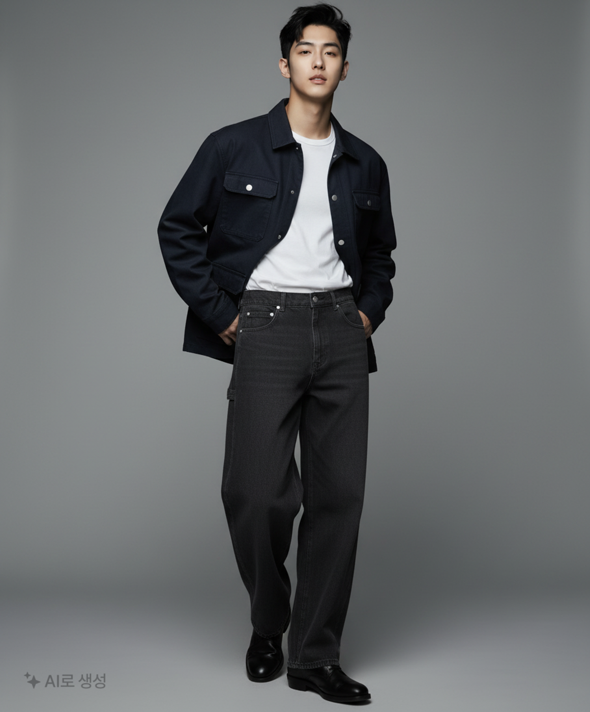 스웨이드(SUADE) 청/데님 팬츠 L