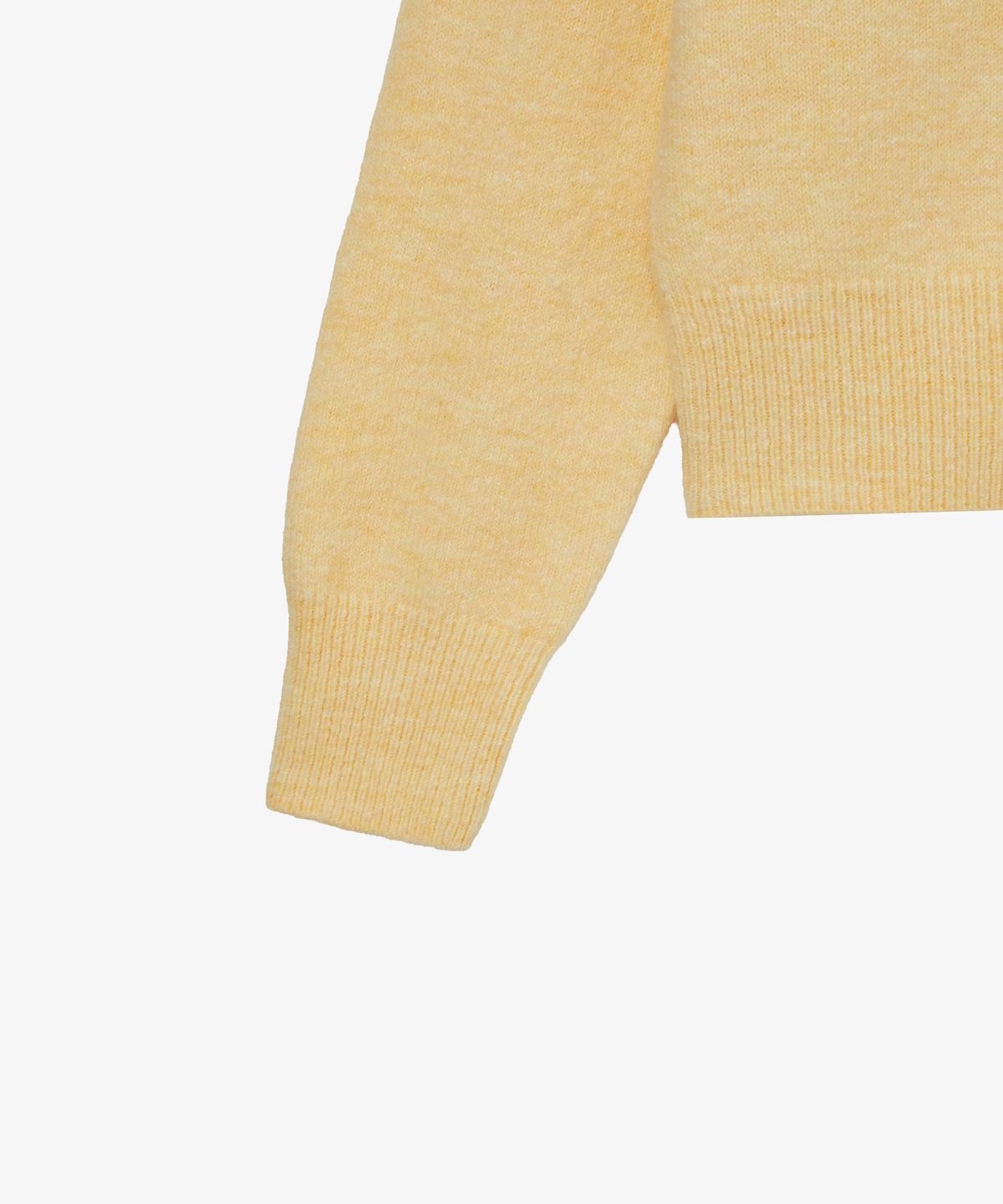 에이이에이이(AEAE) SYMBOL V NECK KNIT [YELLOW]