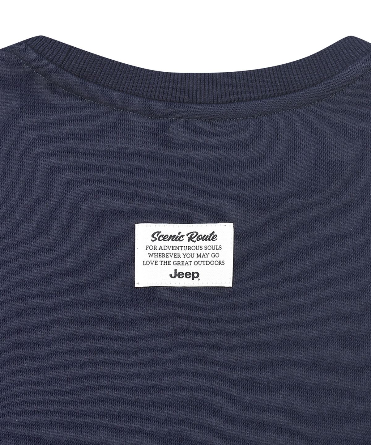 지프(JEEP) WOMEN 세리프 빅로고 맨투맨 (JR5TSF844NA)