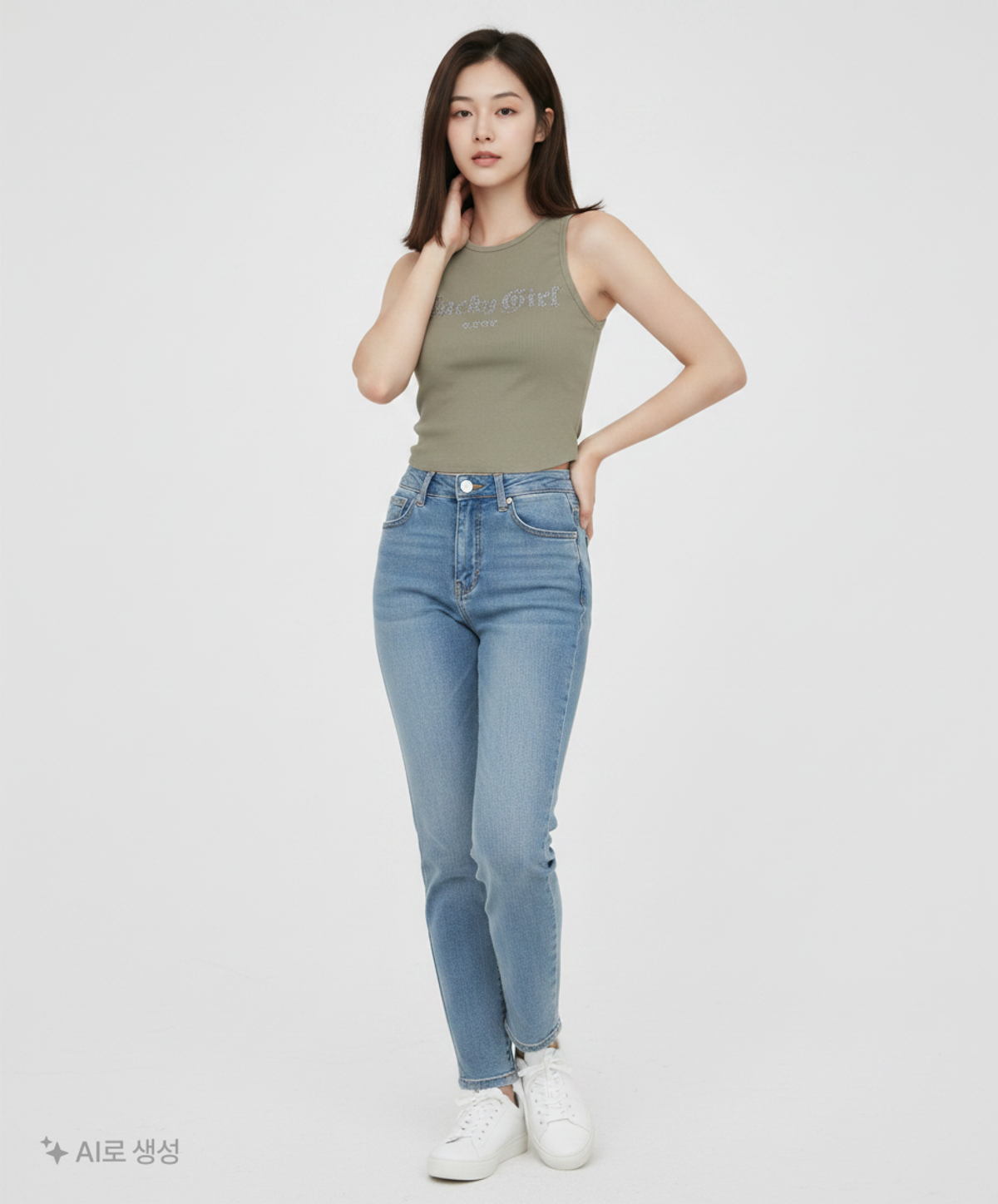 에르에르(ERER) 나시/민소매 티셔츠 FREE