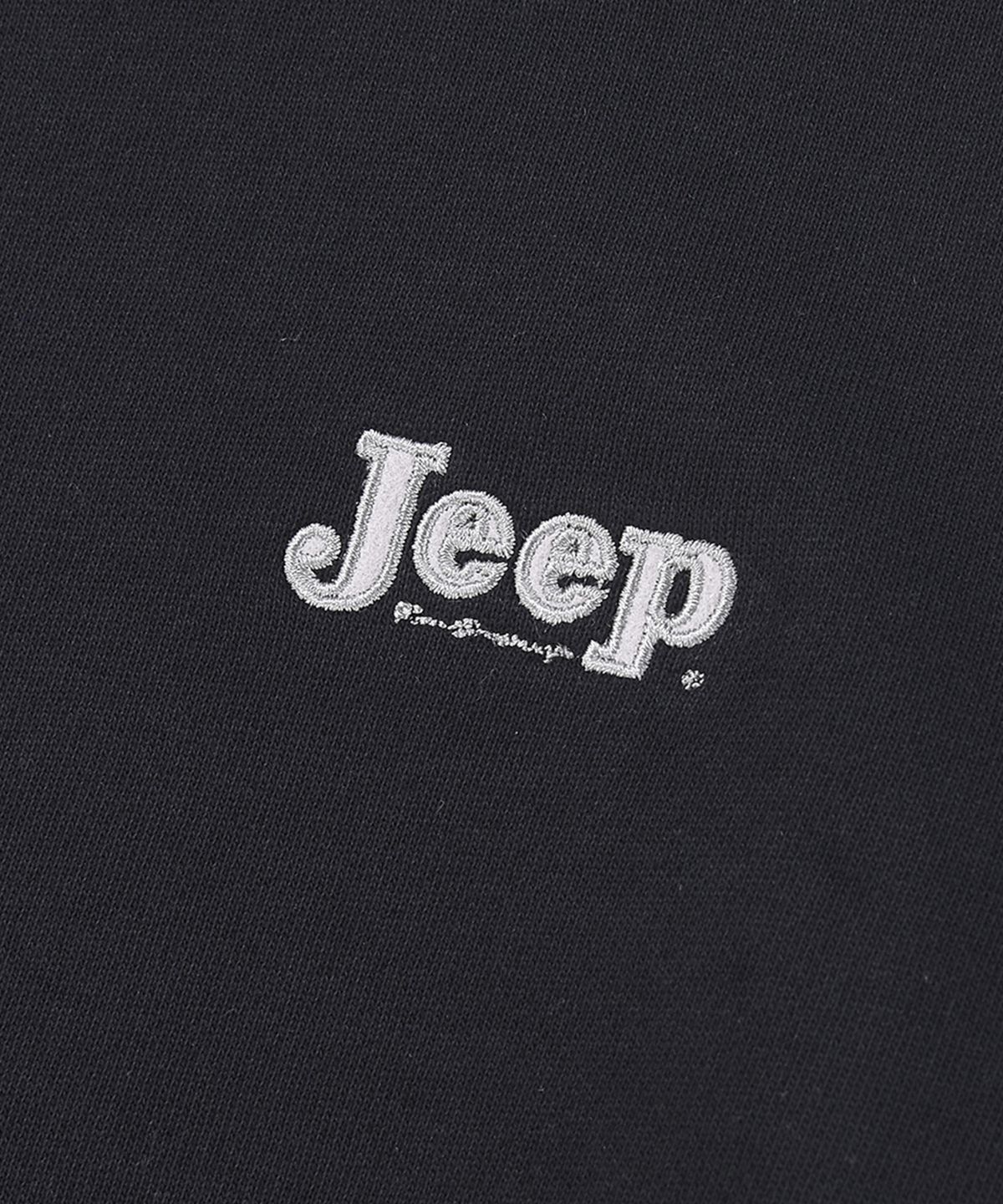 지프(JEEP) WOMEN 세리프 스몰로고 맨투맨 (JR5TSF843BK)