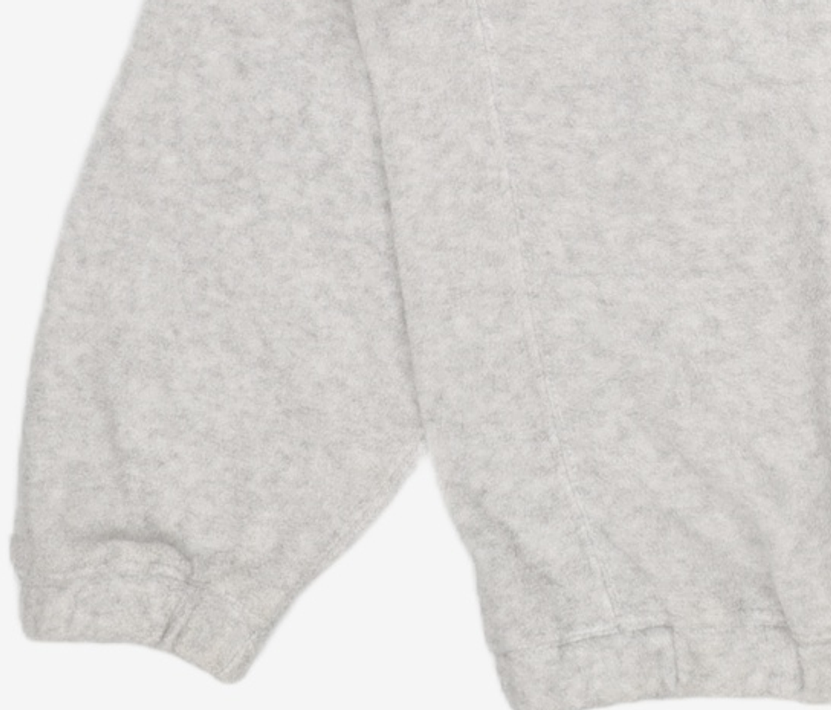 다이애그널(DIAGONAL) FLEECE HALF ZIP UP (light grey) XL