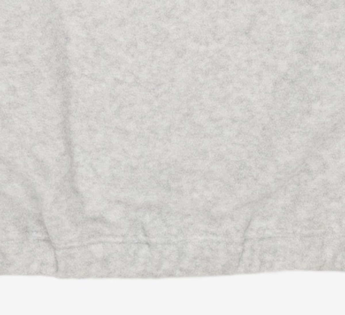 다이애그널(DIAGONAL) FLEECE HALF ZIP UP (light grey) XL
