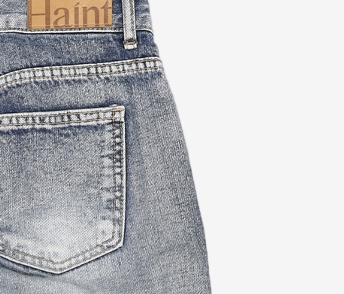 헤인트(HAINT) SIGNY LOW RISE WIDE PANTS S