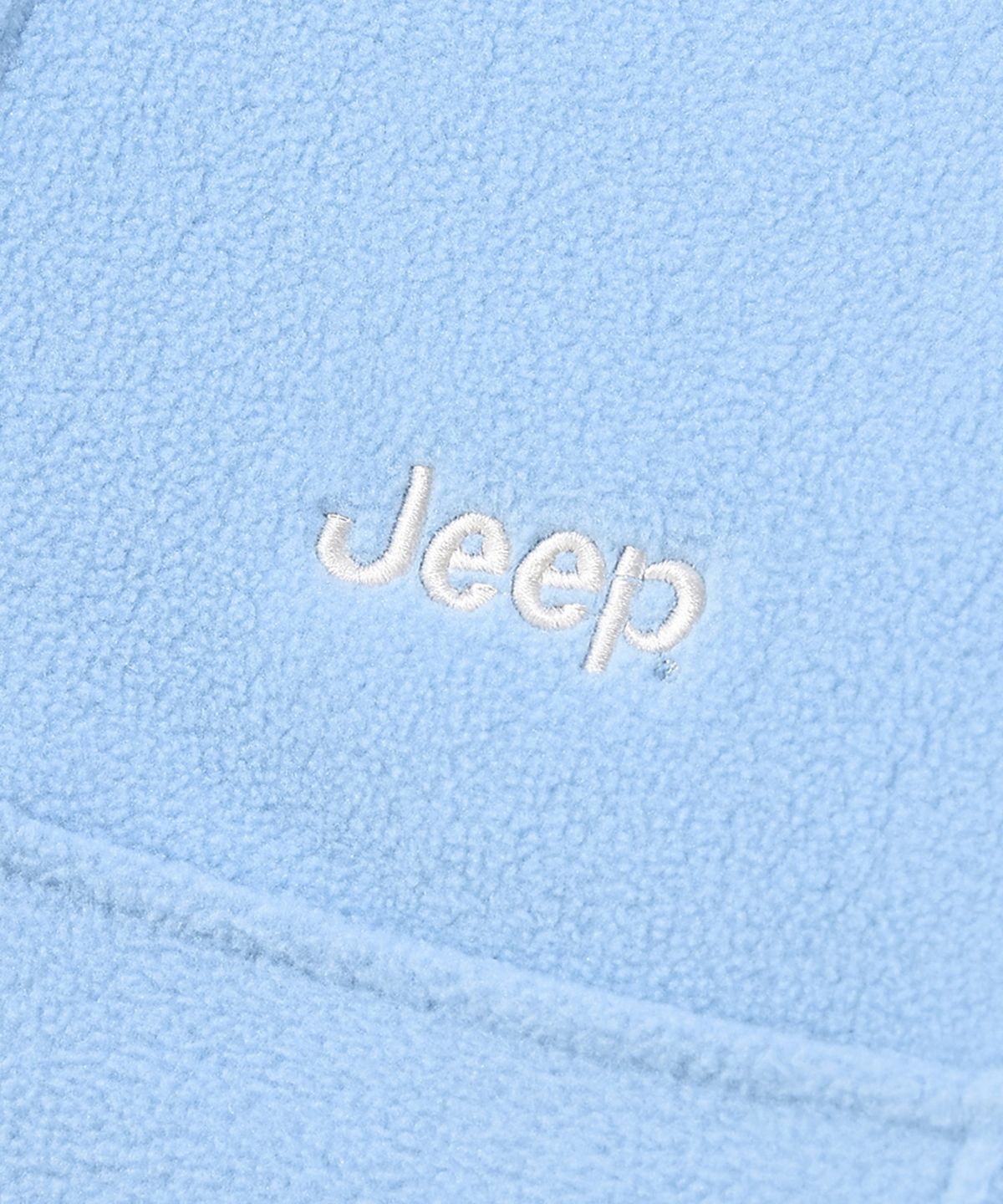 지프(JEEP) 에센셜 스몰로고 스냅 아노락 플리스 (JR5TSF193SB)