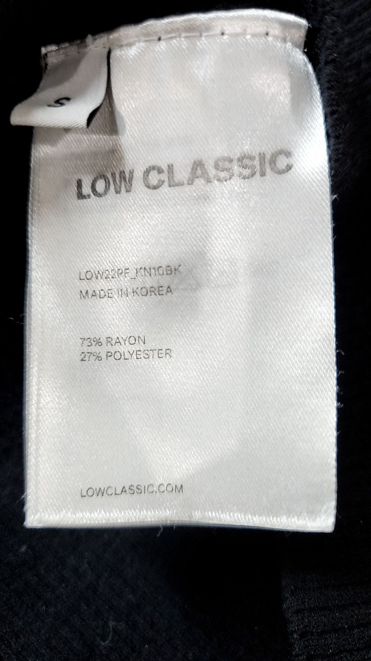 로우클래식(LOW CLASSIC) 니트/스웨터 S