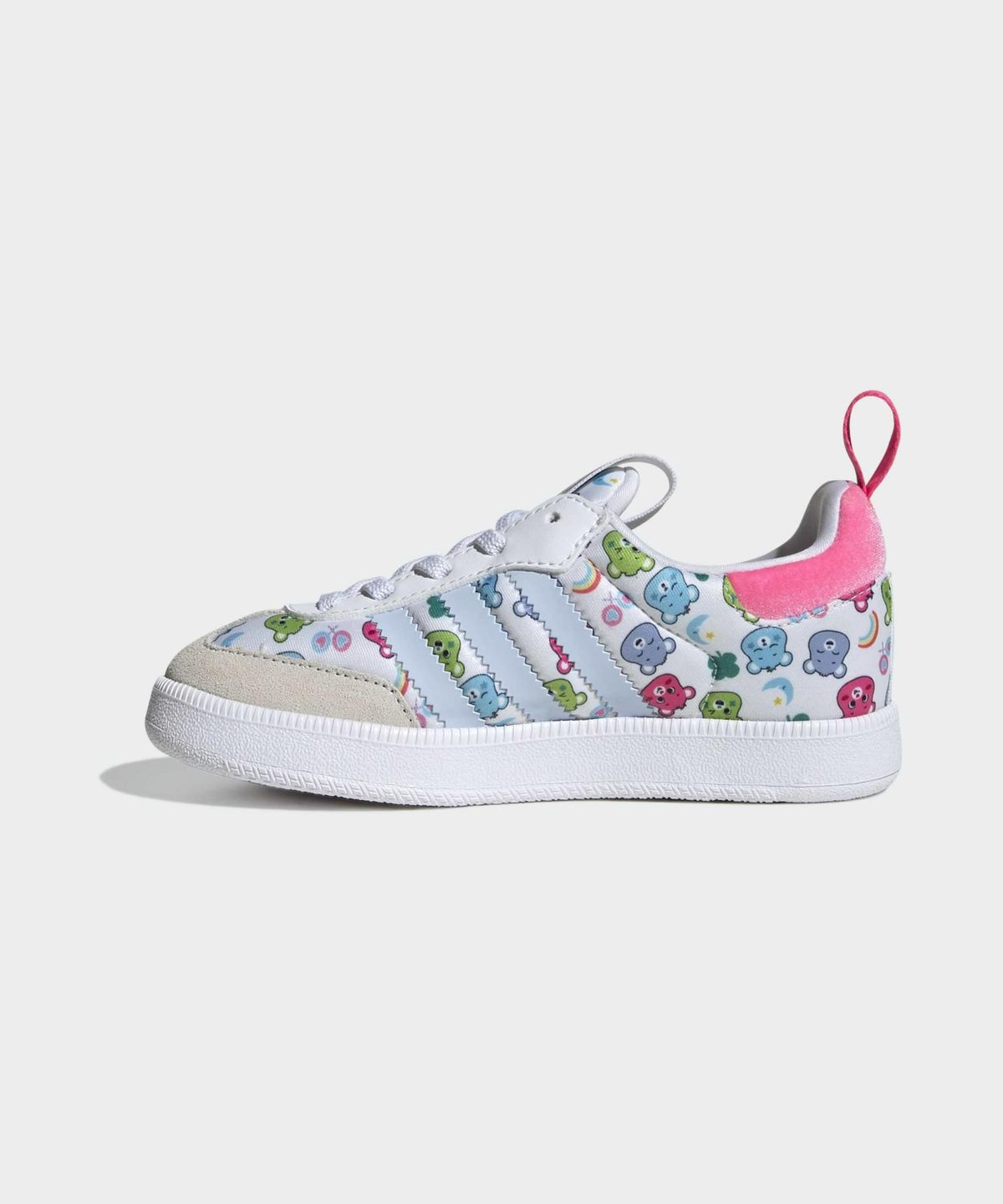 아디다스 키즈(ADIDAS KIDS) 아디다스 CARE BEARS 삼바 퀵콘 키즈 - 화이트 / KK2169