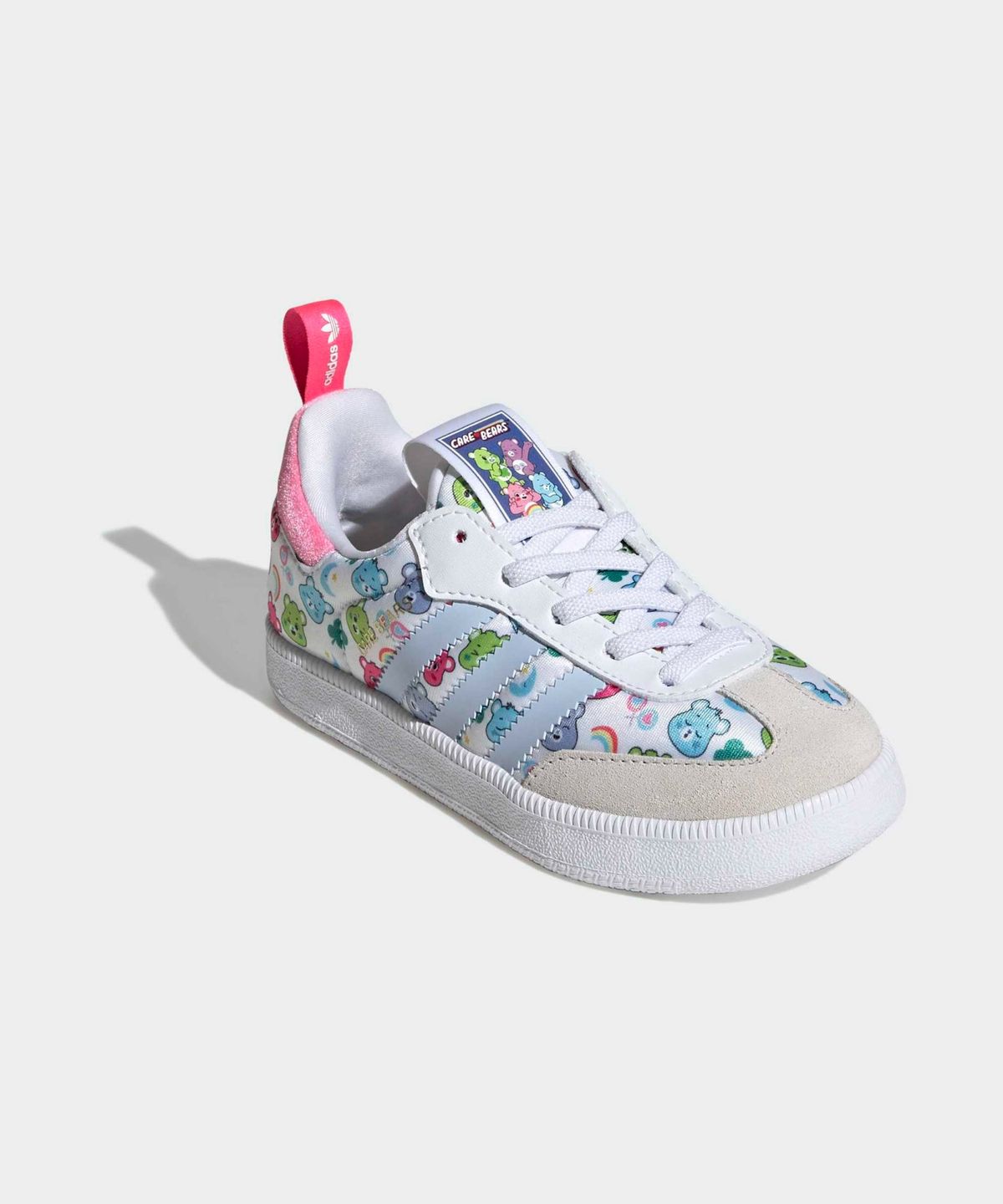 아디다스 키즈(ADIDAS KIDS) 아디다스 CARE BEARS 삼바 퀵콘 키즈 - 화이트 / KK2169
