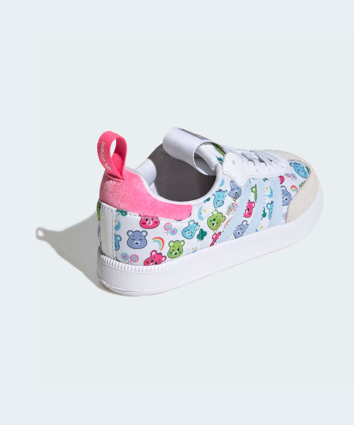아디다스 키즈(ADIDAS KIDS) 아디다스 CARE BEARS 삼바 퀵콘 키즈 - 화이트 / KK2169