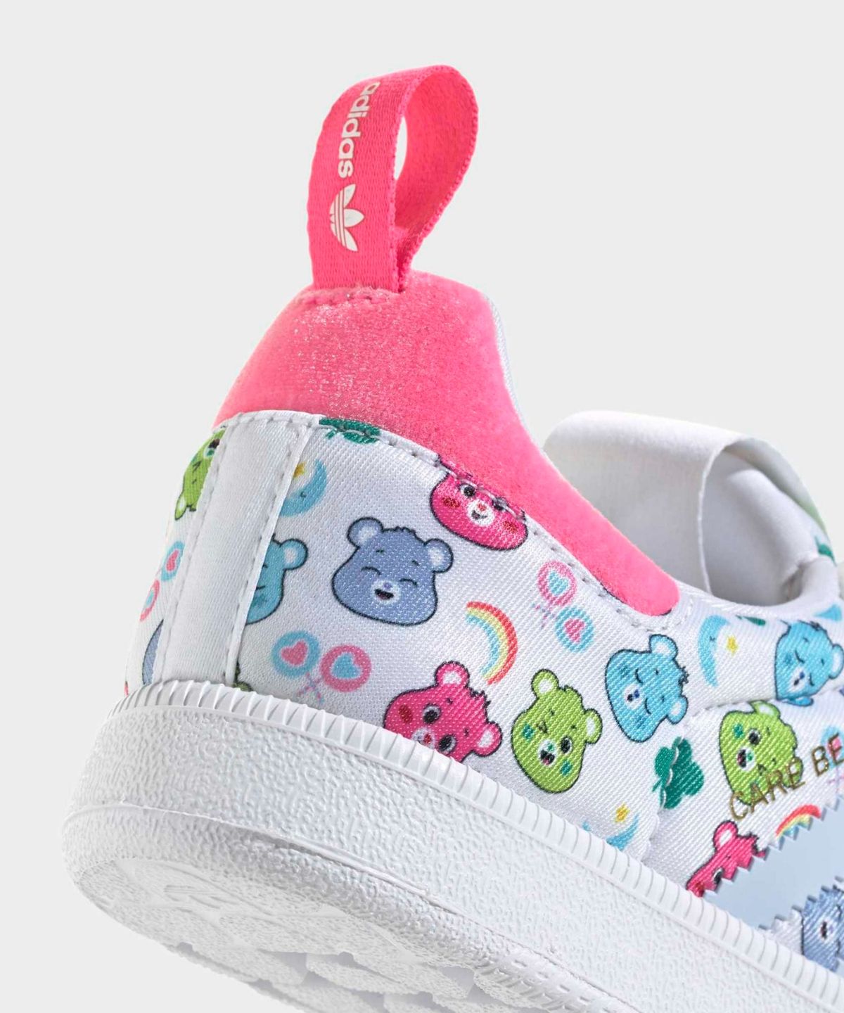 아디다스 키즈(ADIDAS KIDS) 아디다스 CARE BEARS 삼바 퀵콘 키즈 - 화이트 / KK2169