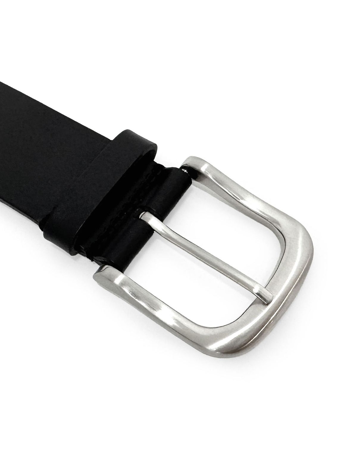 이히하(YEEHEEHAA) rose leather belt (BK)