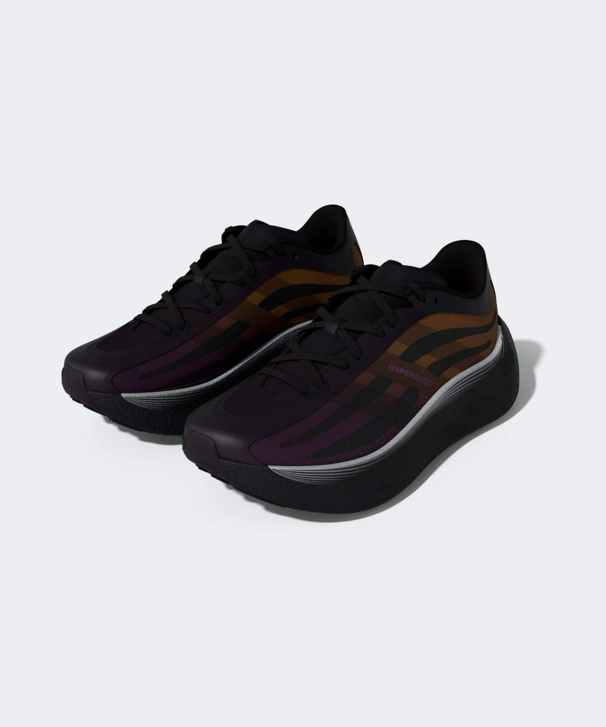 아디다스(ADIDAS) 하이퍼부스트 유포리아 LT - 블랙:루시드텐저린 / LA5996
