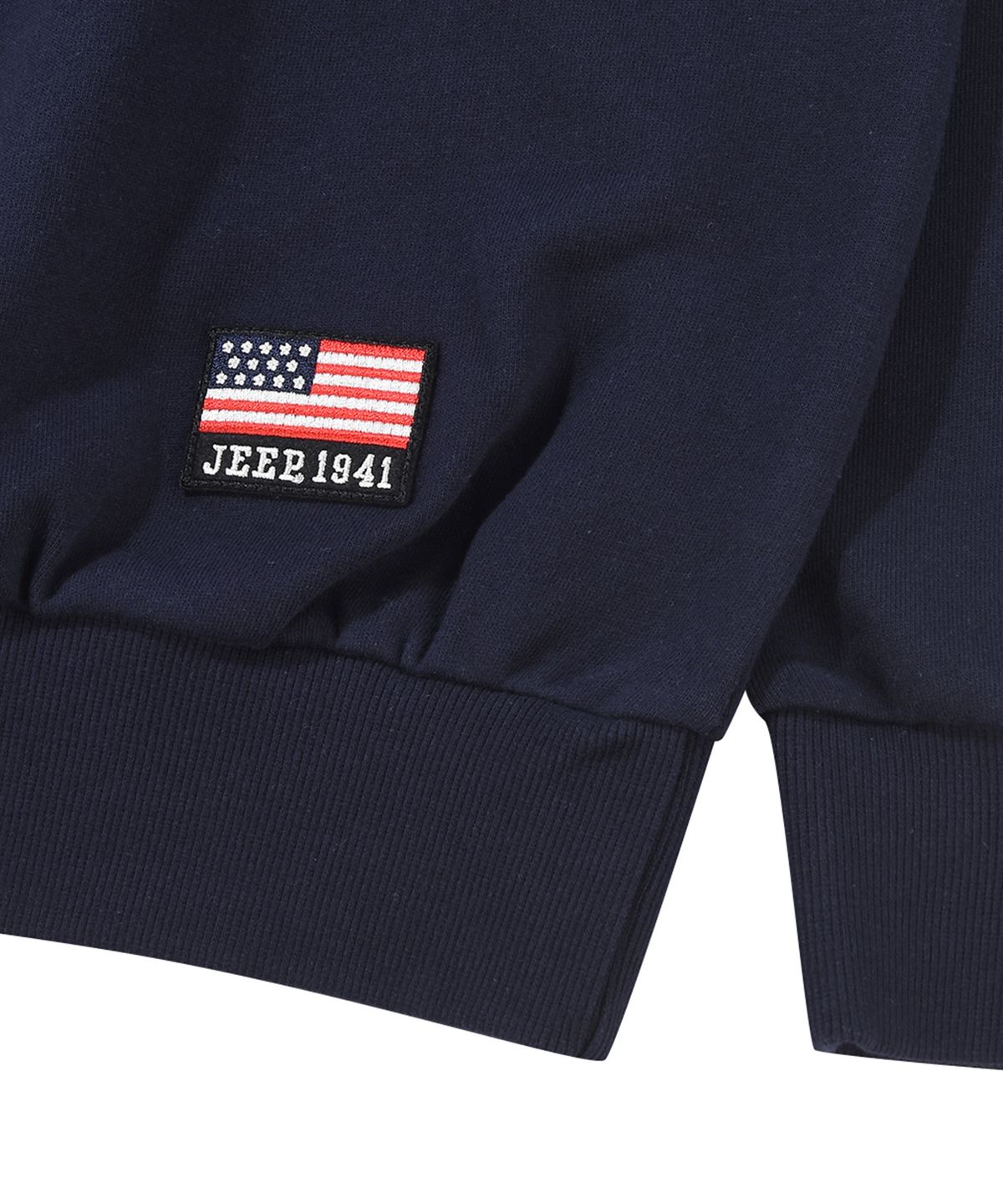 지프(JEEP) 빈티지 부클 빅로고 맨투맨 (JR5TSU828NA)