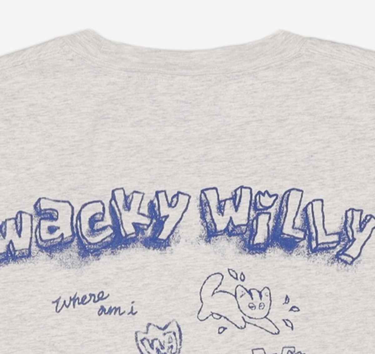 와키윌리(WACKY WILLY) 반소매 티셔츠 XL