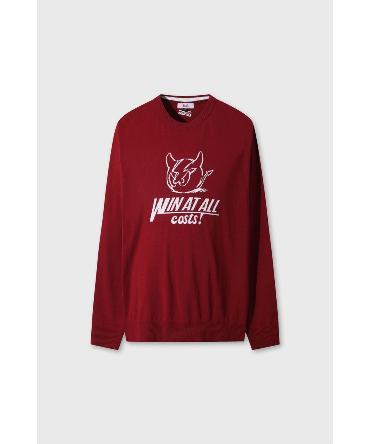 왁(WAAC) Men WAACKY Intarsia Sweater WMWAA26606WIX
