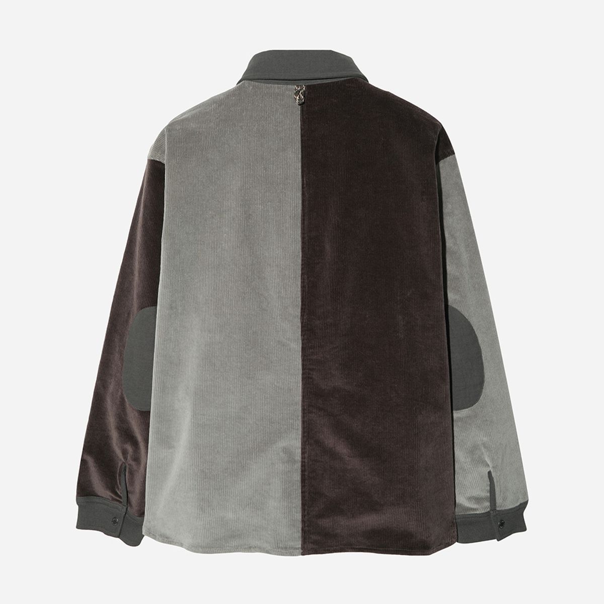 디오디(DOD) 그레인필드 코듀로이 컬러블럭 셔켓(BURGUNDY)