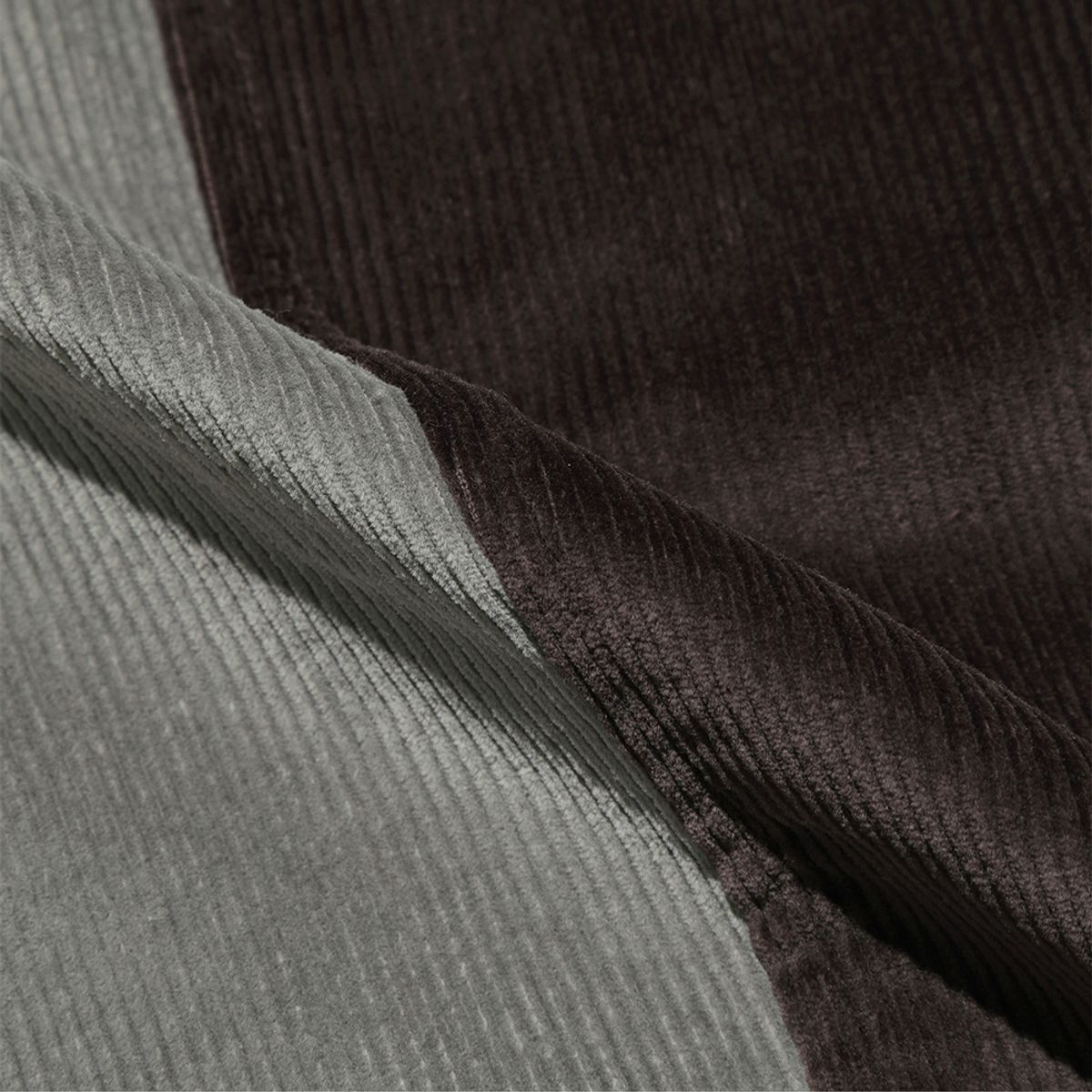 디오디(DOD) 그레인필드 코듀로이 컬러블럭 셔켓(BURGUNDY)