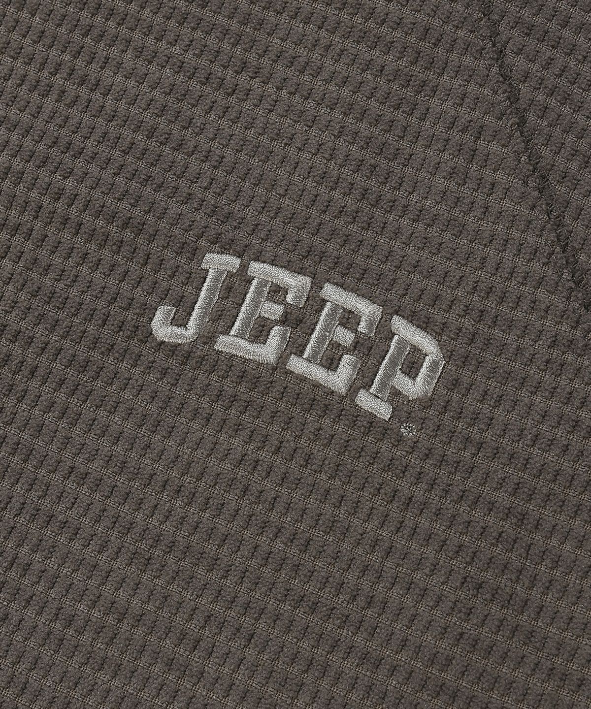 지프(JEEP) 와플 후드 롱슬리브 티셔츠 (JR5THU803KH)