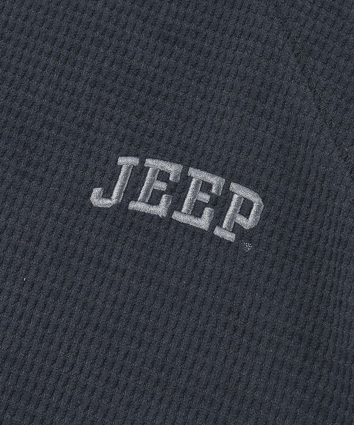 지프(JEEP) 와플 후드 롱슬리브 티셔츠 (JR5THU803DG)