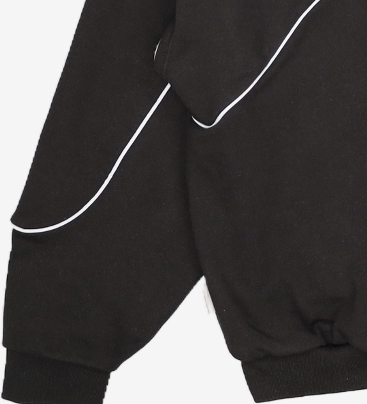 본투윈(BORN TO WIN) BIG CHROME REFLECTIVE LINE HOODIE [BLACK] 2