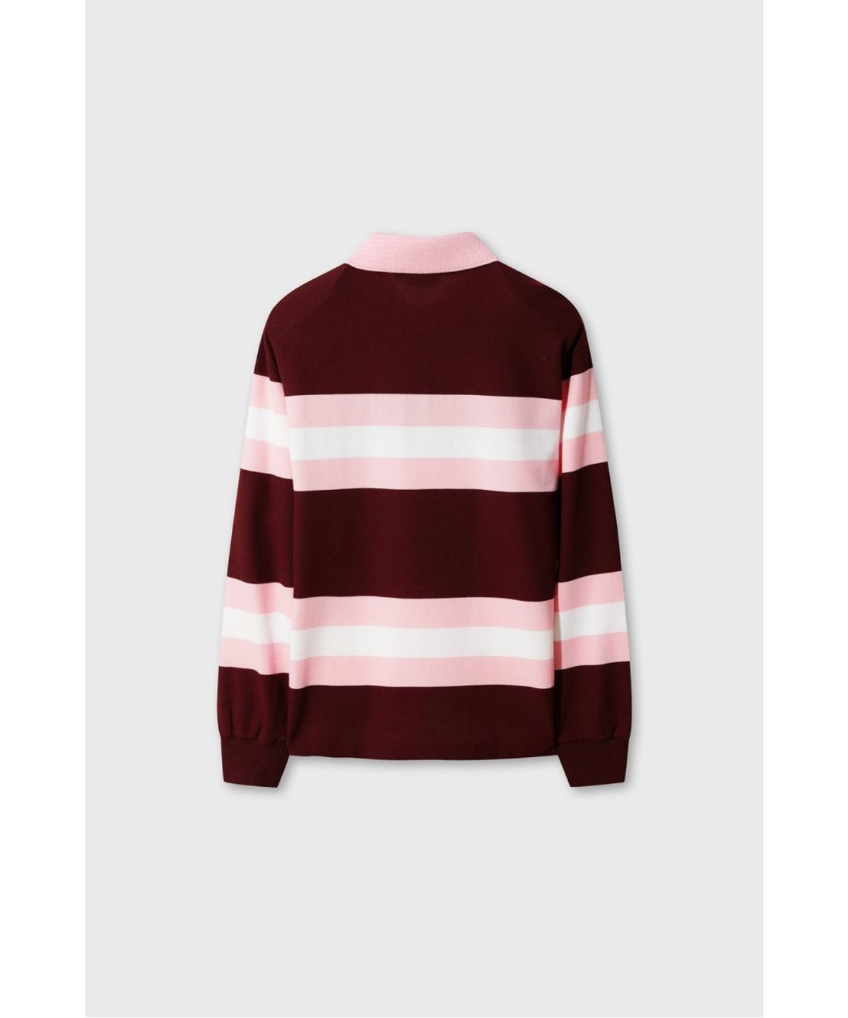 왁(WAAC) Women Knit Collar Stripe Polo WWTBA26606WID