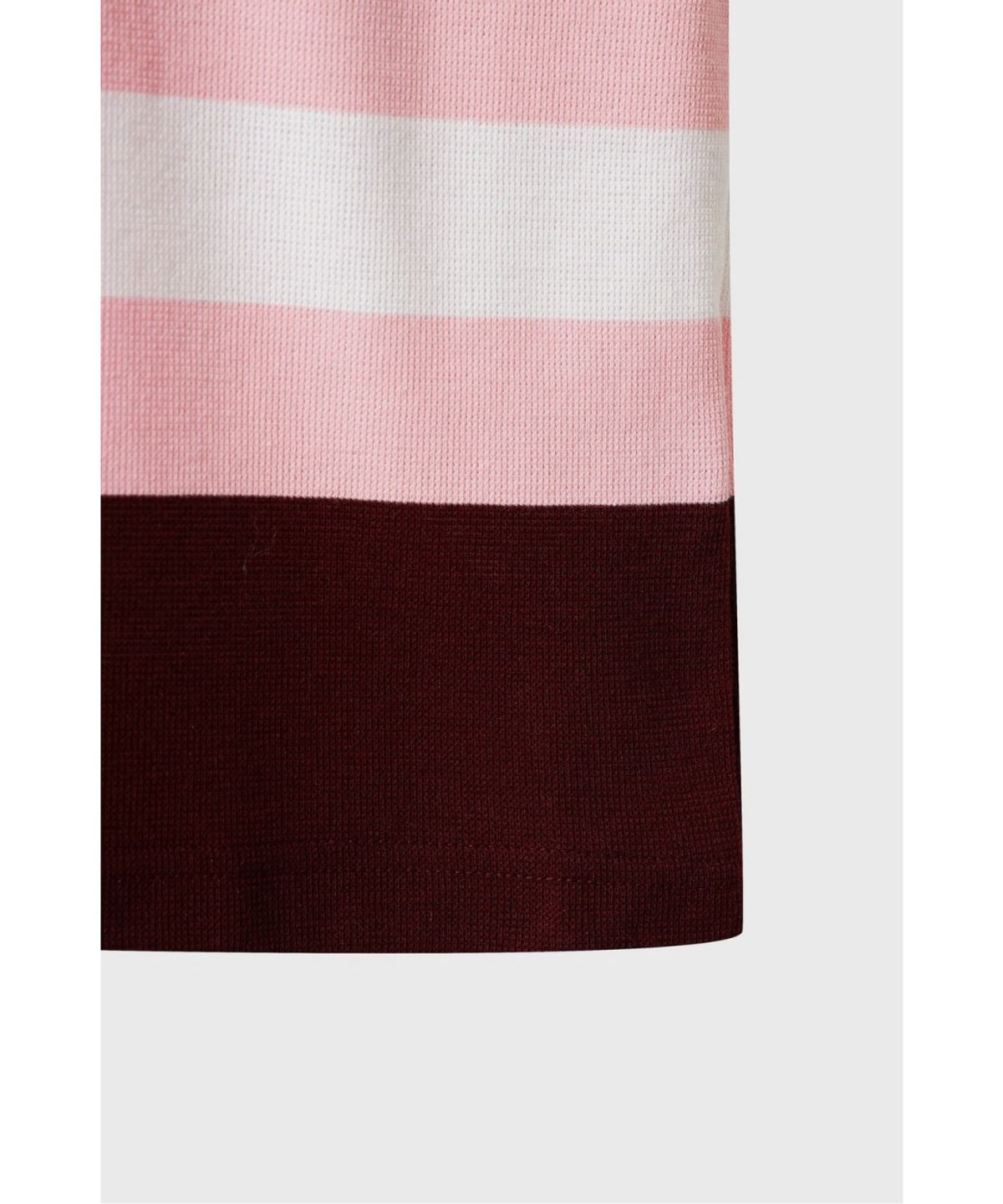 왁(WAAC) Women Knit Collar Stripe Polo WWTBA26606WID