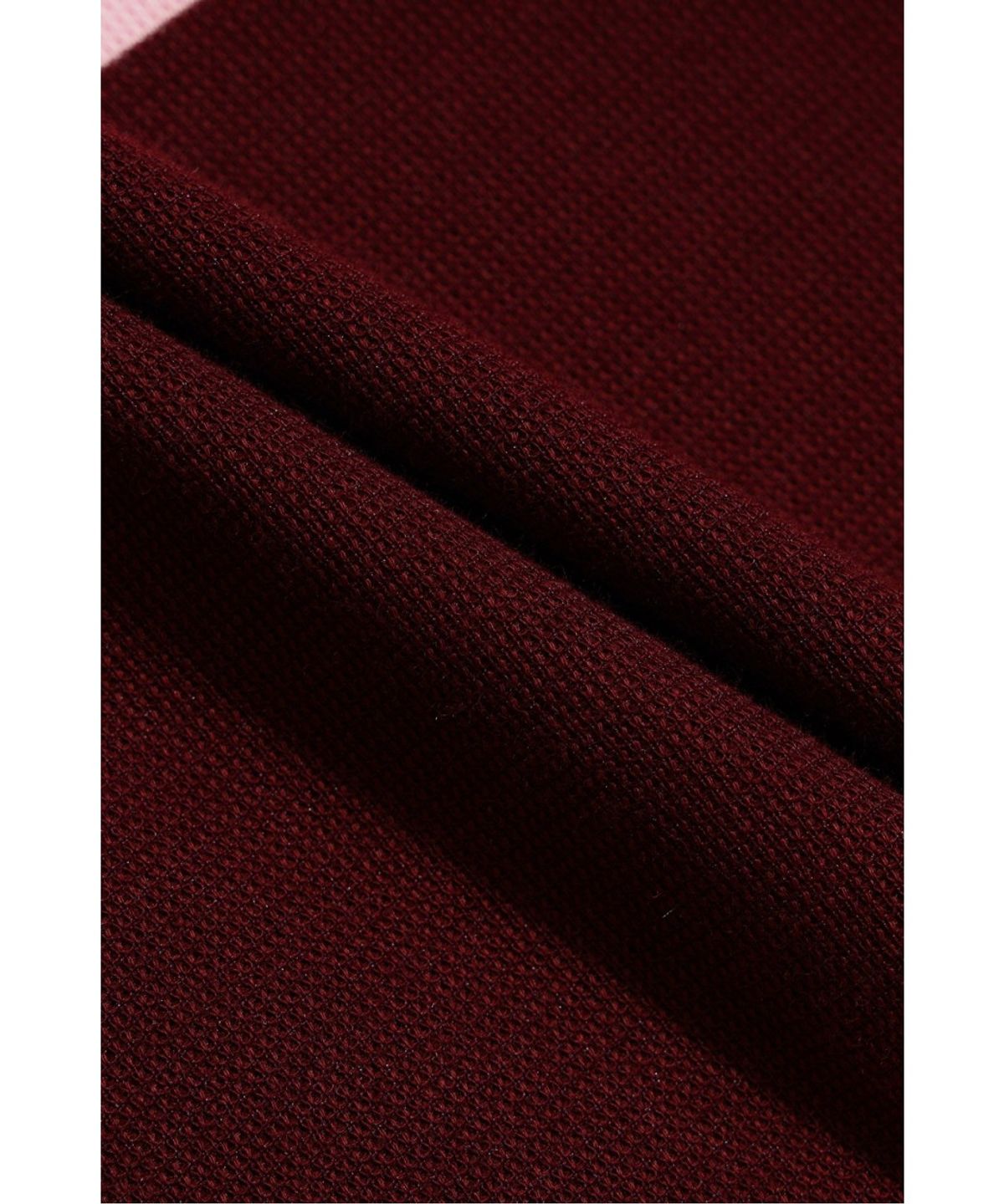 왁(WAAC) Women Knit Collar Stripe Polo WWTBA26606WID