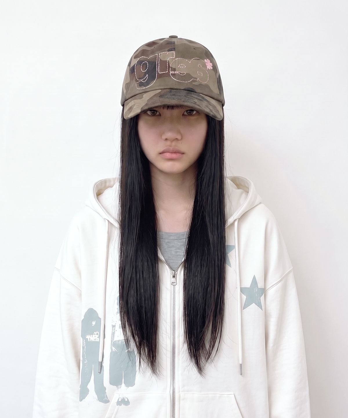 그레이버(GRAVER) [UNISEX] GRAE-S WIDE STITCH 볼캡_Black