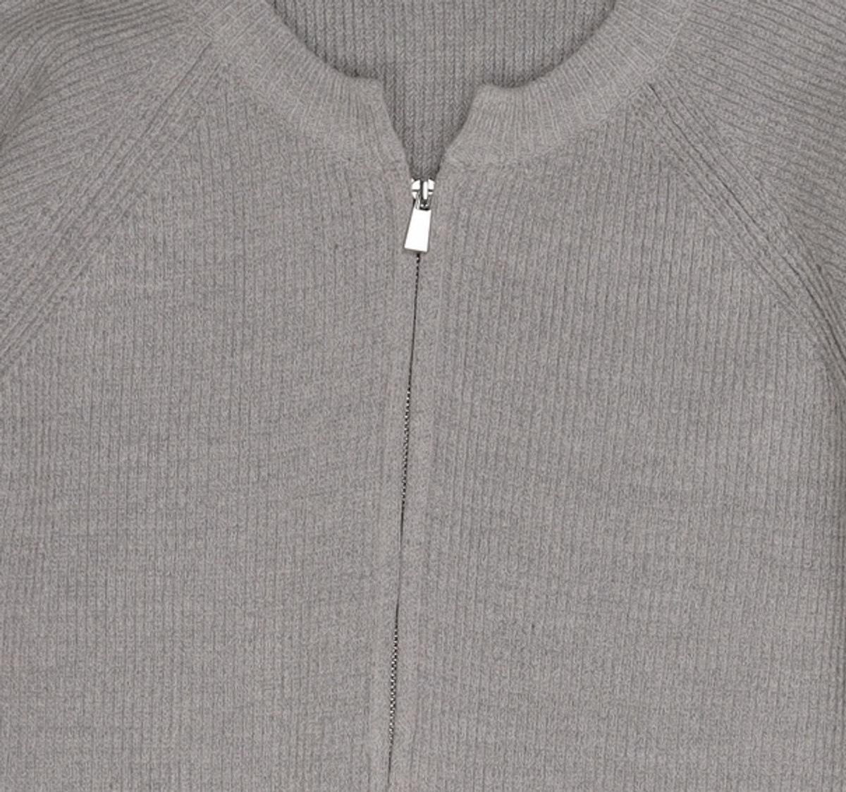 미쏘(MIXXO) 라운드넥 집업가디건_MIWCKE213T S