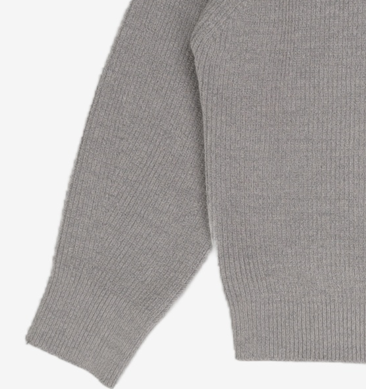 미쏘(MIXXO) 라운드넥 집업가디건_MIWCKE213T S