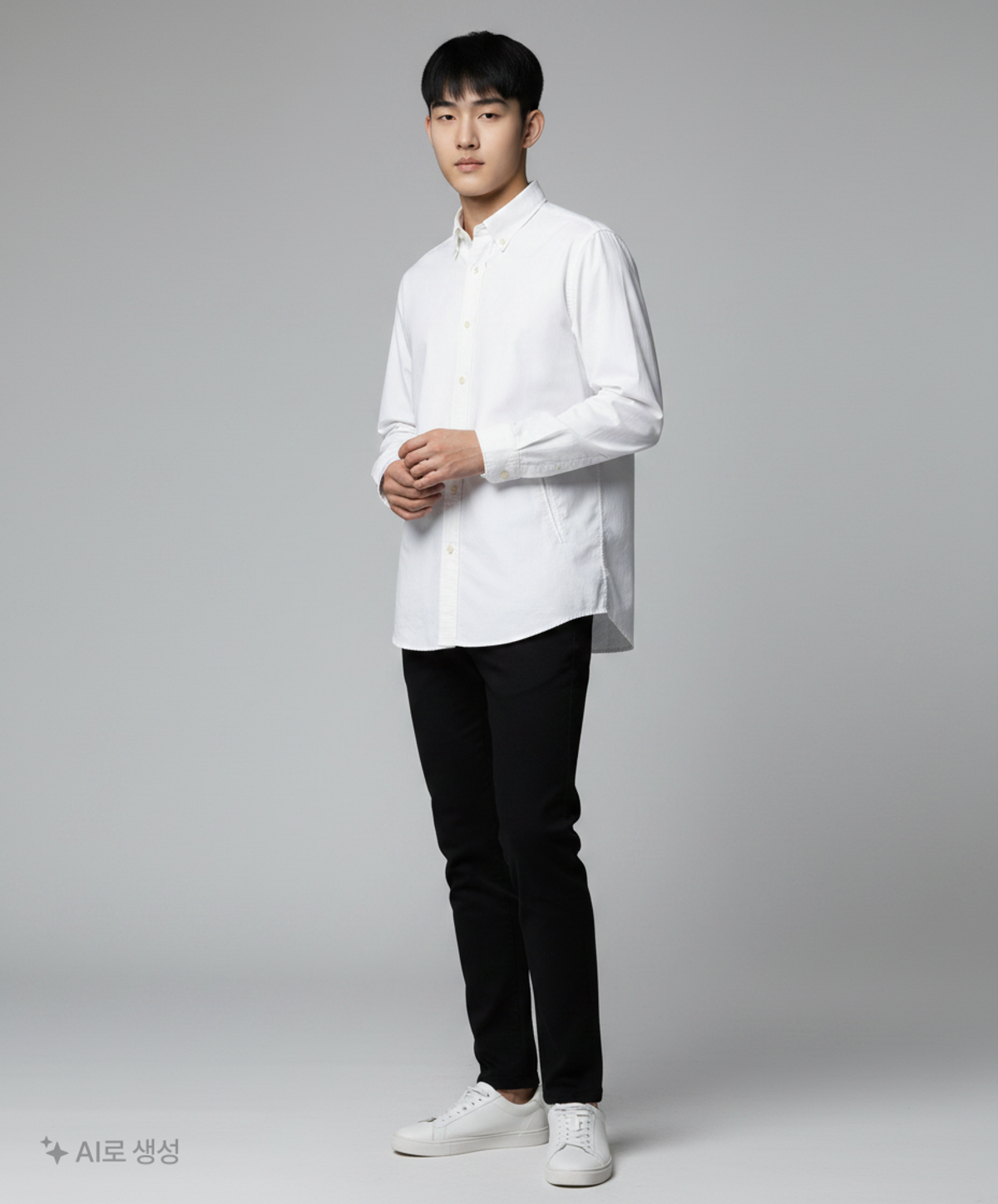도큐먼트(DOCUMENT) 캐주얼 셔츠 L