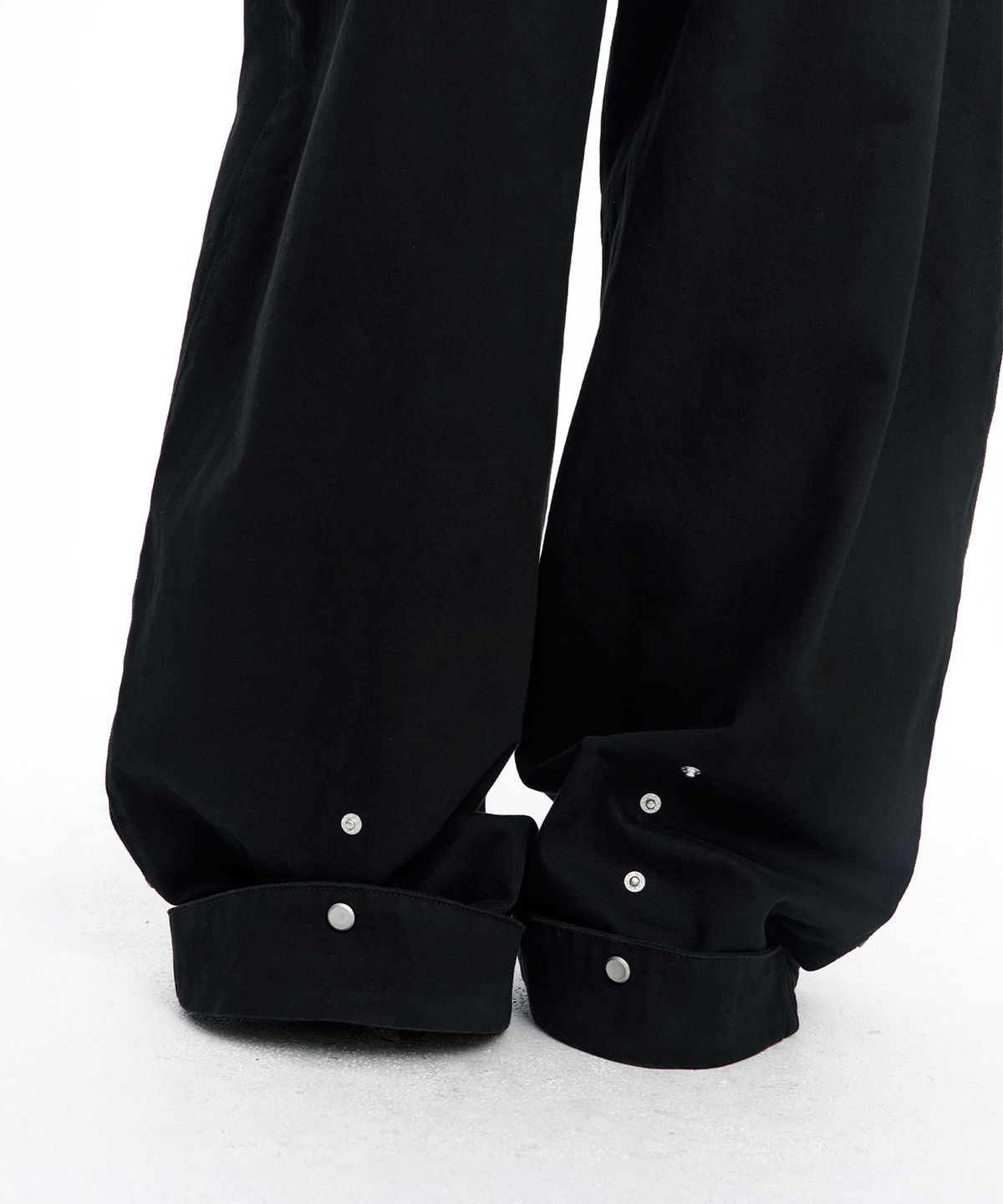 러프넥(ROUGHNECK) Curved Work Pants Black