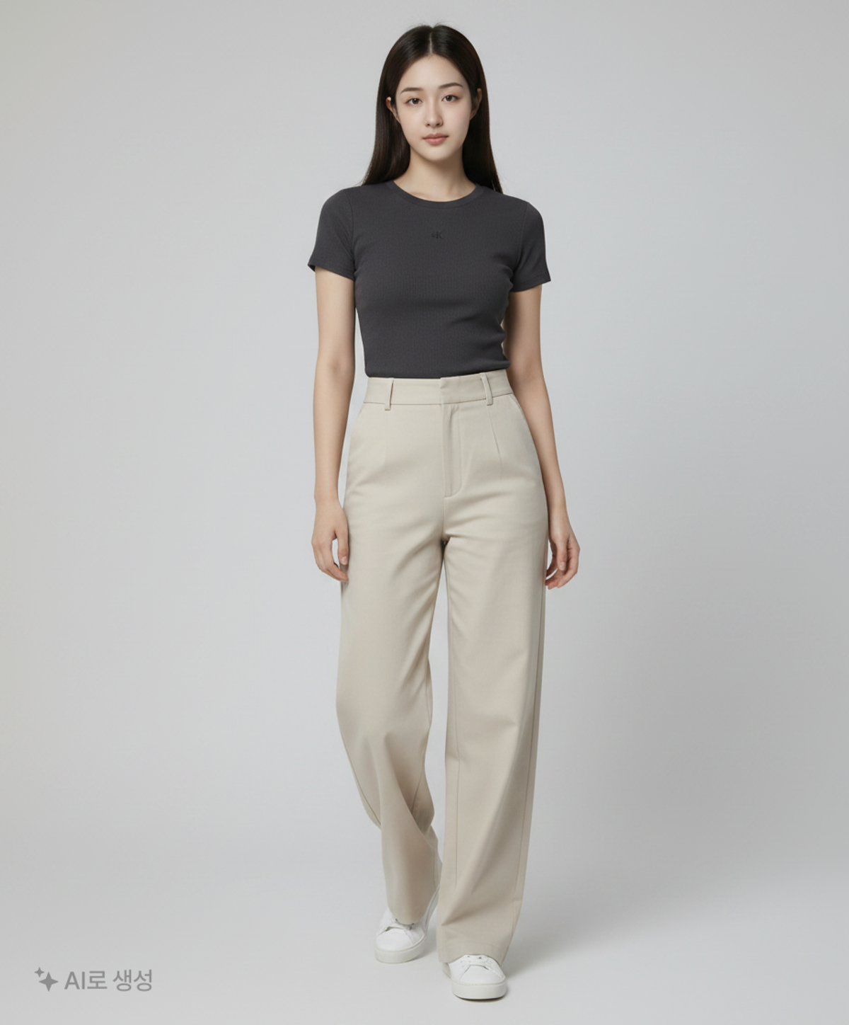 캘빈클라인 진(CALVIN KLEIN JEANS) 여성 컷아웃 립 탑 47AB208 UB1 XS