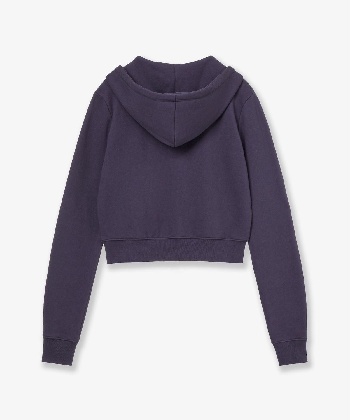 에이이에이이(AEAE) DOT SMALL LETTER CROP HOOD ZIP UP [PURPLE]