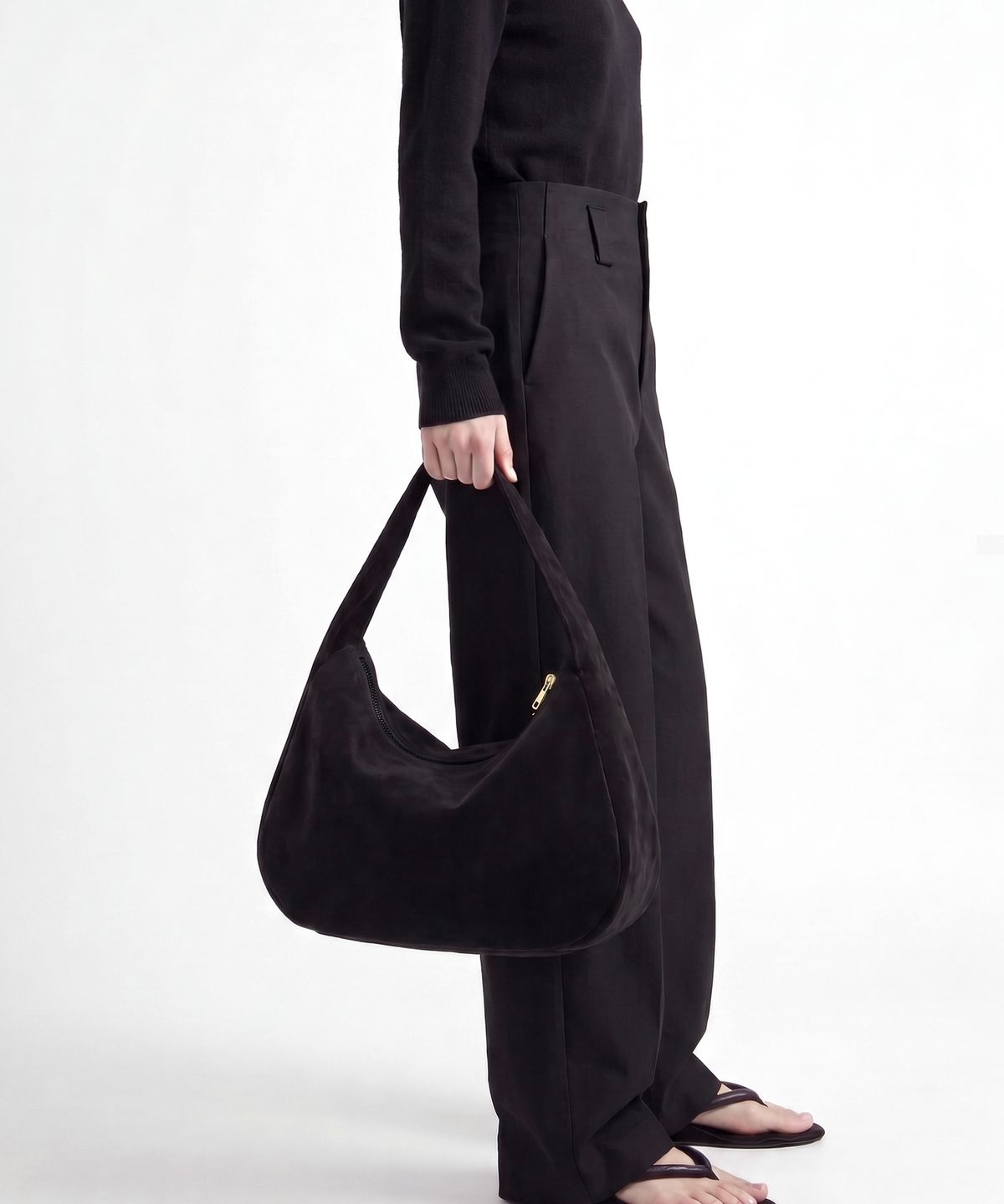 밋맷밋(MEETMETMEET) Loop suede black
