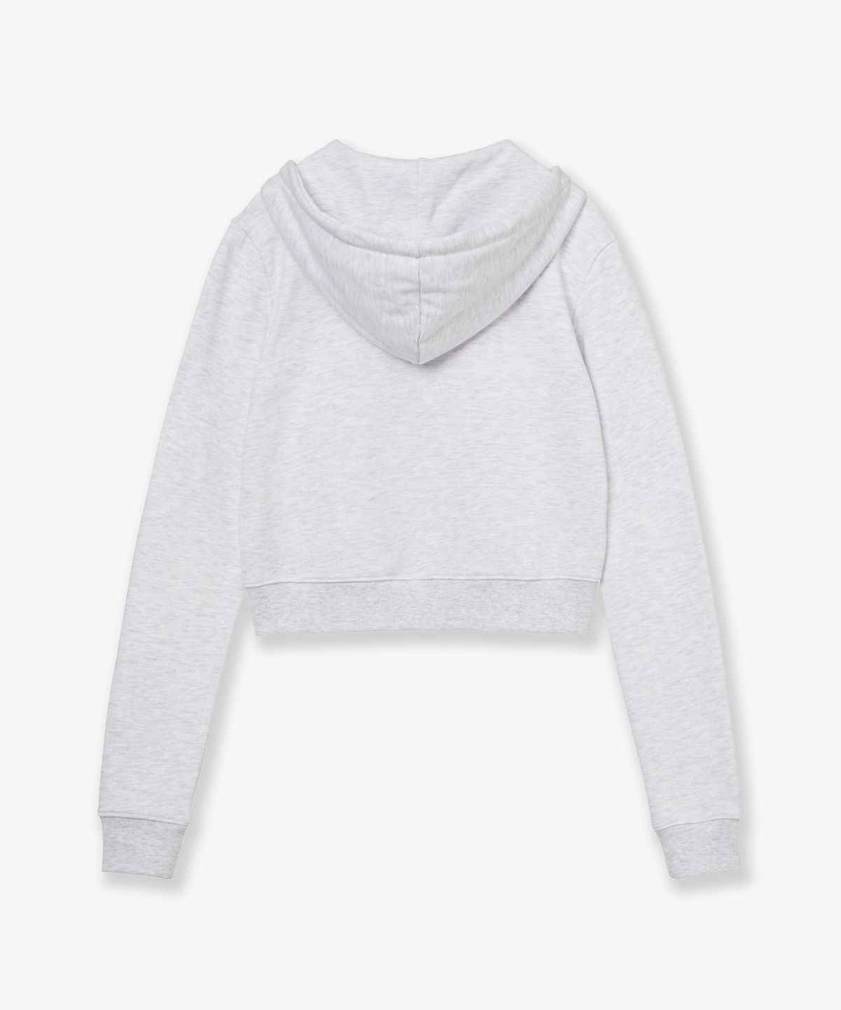 에이이에이이(AEAE) DOT SMALL LETTER CROP HOOD ZIP UP [LIGHT GREY/CAMO]